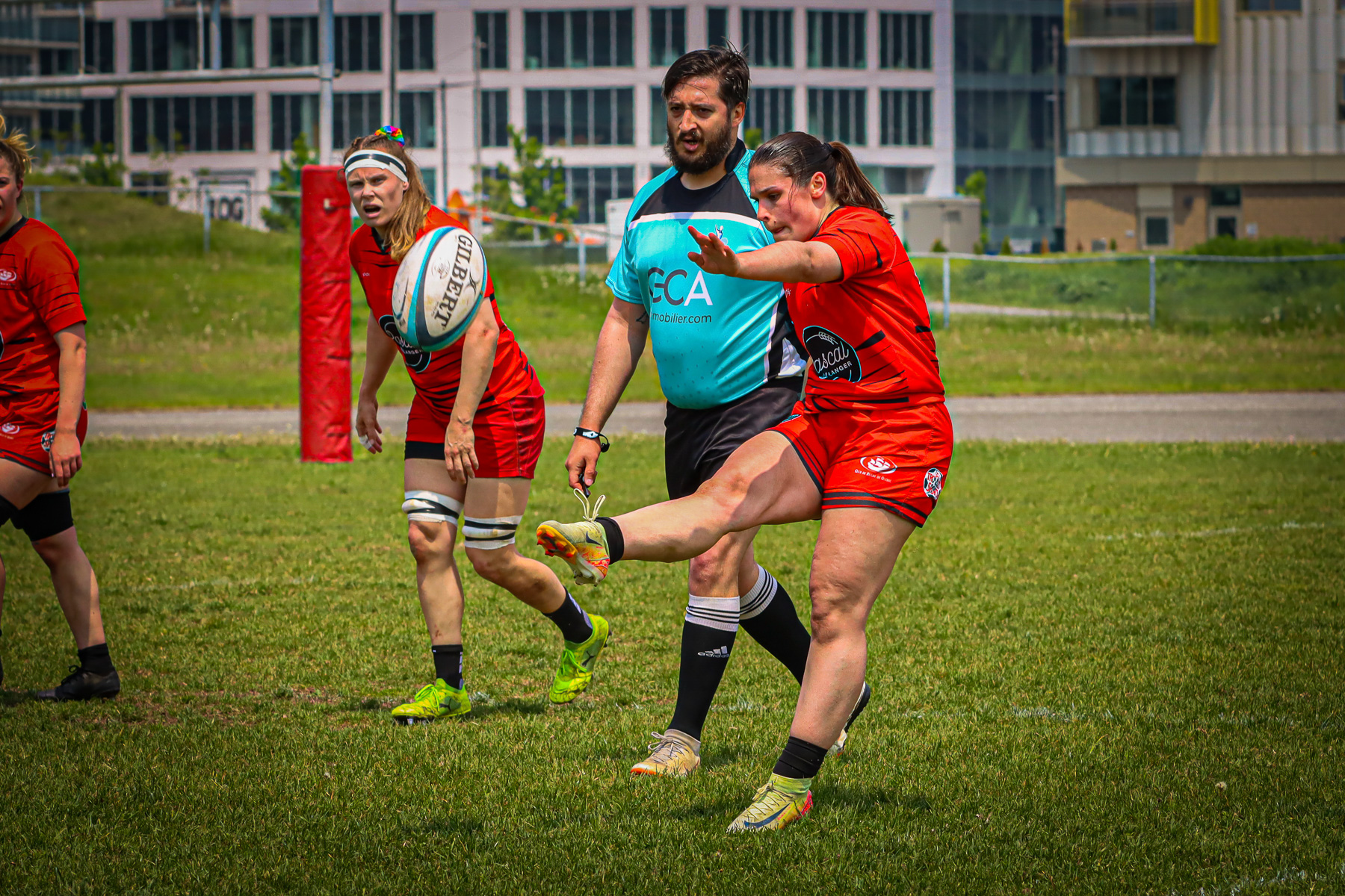  Club de Rugby de Québec - Town of Mount Royal RFC - Rugby - RQ 2025 - SL F - Club de Rugby de Québec (54) vs (12) TMR (#RQ25SLFQCTMR6) Photo by: Photo Mayarts | Siuxy Sports 2025-06-07