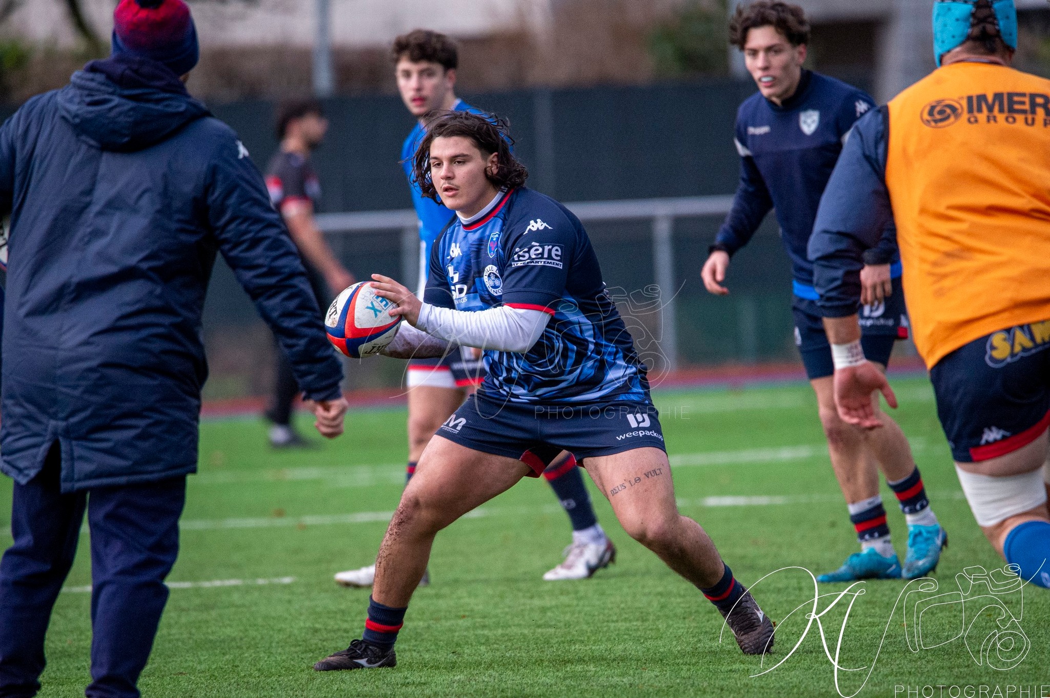  FC Grenoble Rugby - US Oyonnax Rugby - Rugby - FFR 2025 - Espoirs - FC Grenoble vs US Oyonnax Rugby (#FFR25ESFCGUSO1) Photo by: Karine Valentin | Siuxy Sports 2025-01-04