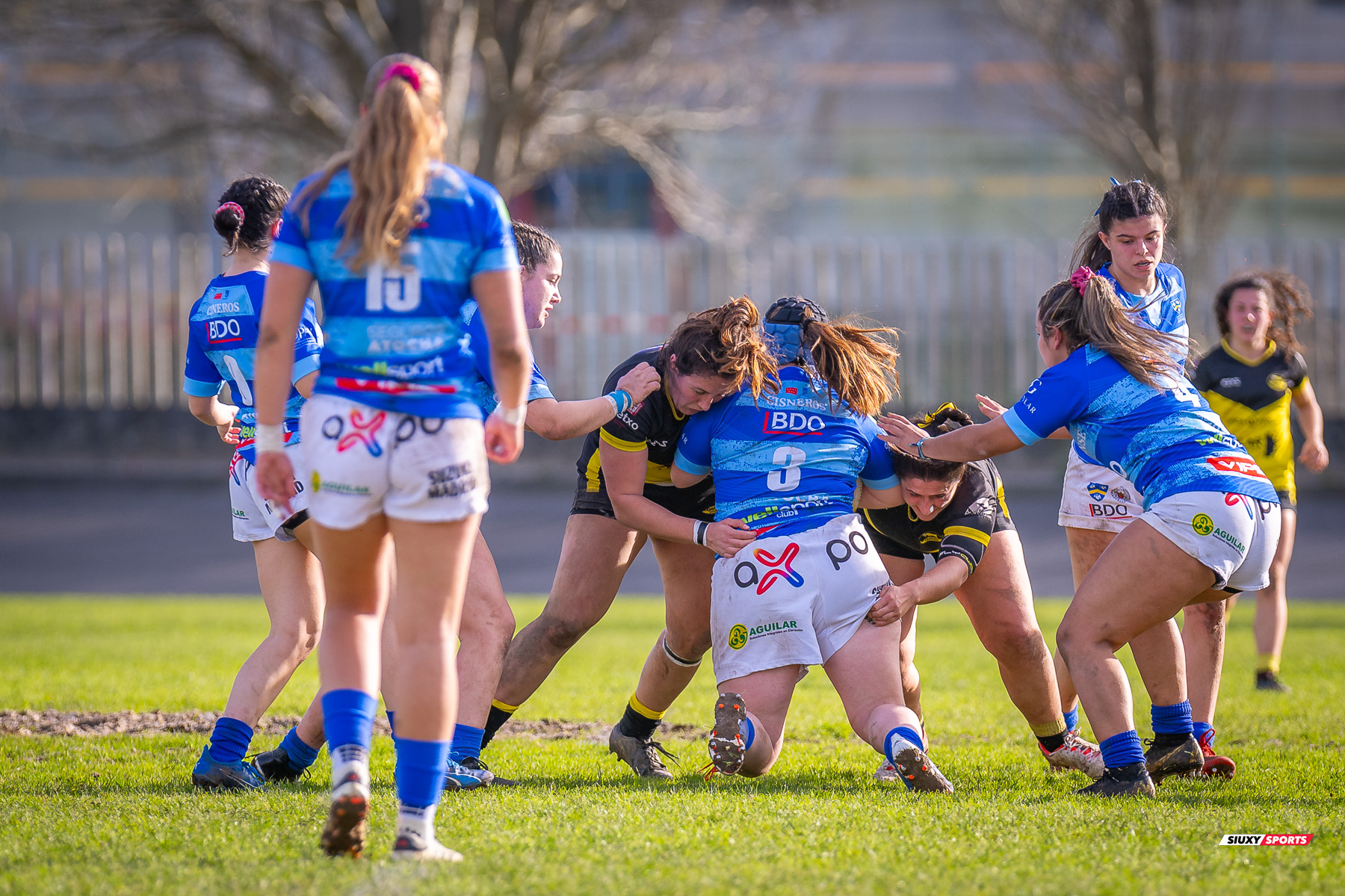  Getxo Artea Rugby Taldea - Club de Rugby Cisneros - Rugby - FER 2025 - LIGA IBERDROLA - GETXO NESKAK (39) vs (10) Cisneros (#FER25LIGNCI02) Photo by: Fredy Monfoto | Siuxy Sports 2025-02-15