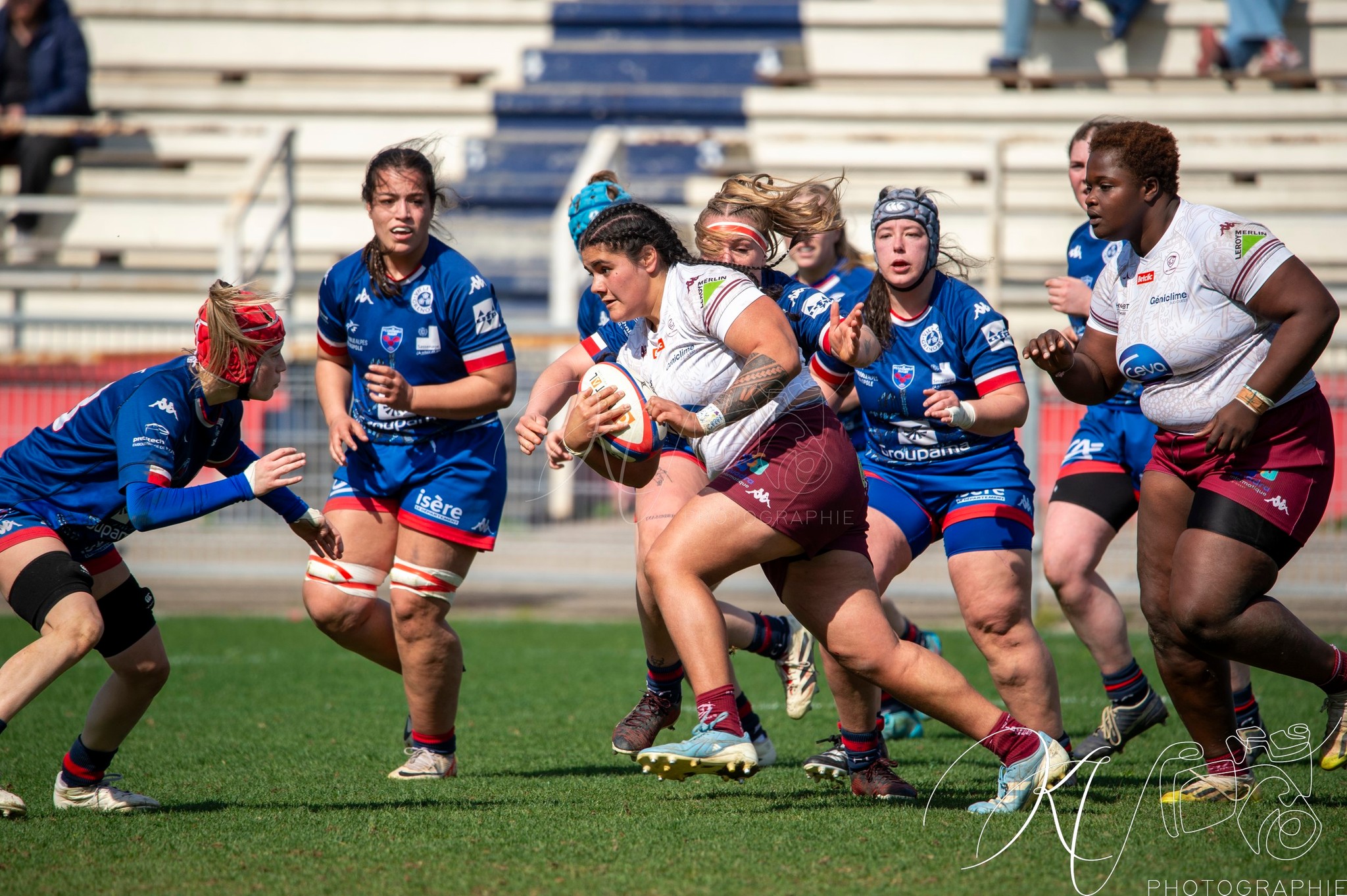  FC Grenoble Rugby - Stade Bordelais - Rugby - FFR 2025 - Élite 1 - FC Grenoble vs Stade Bordelais (#FFR25E1FCGSB03) Photo by: Karine Valentin | Siuxy Sports 2025-03-29