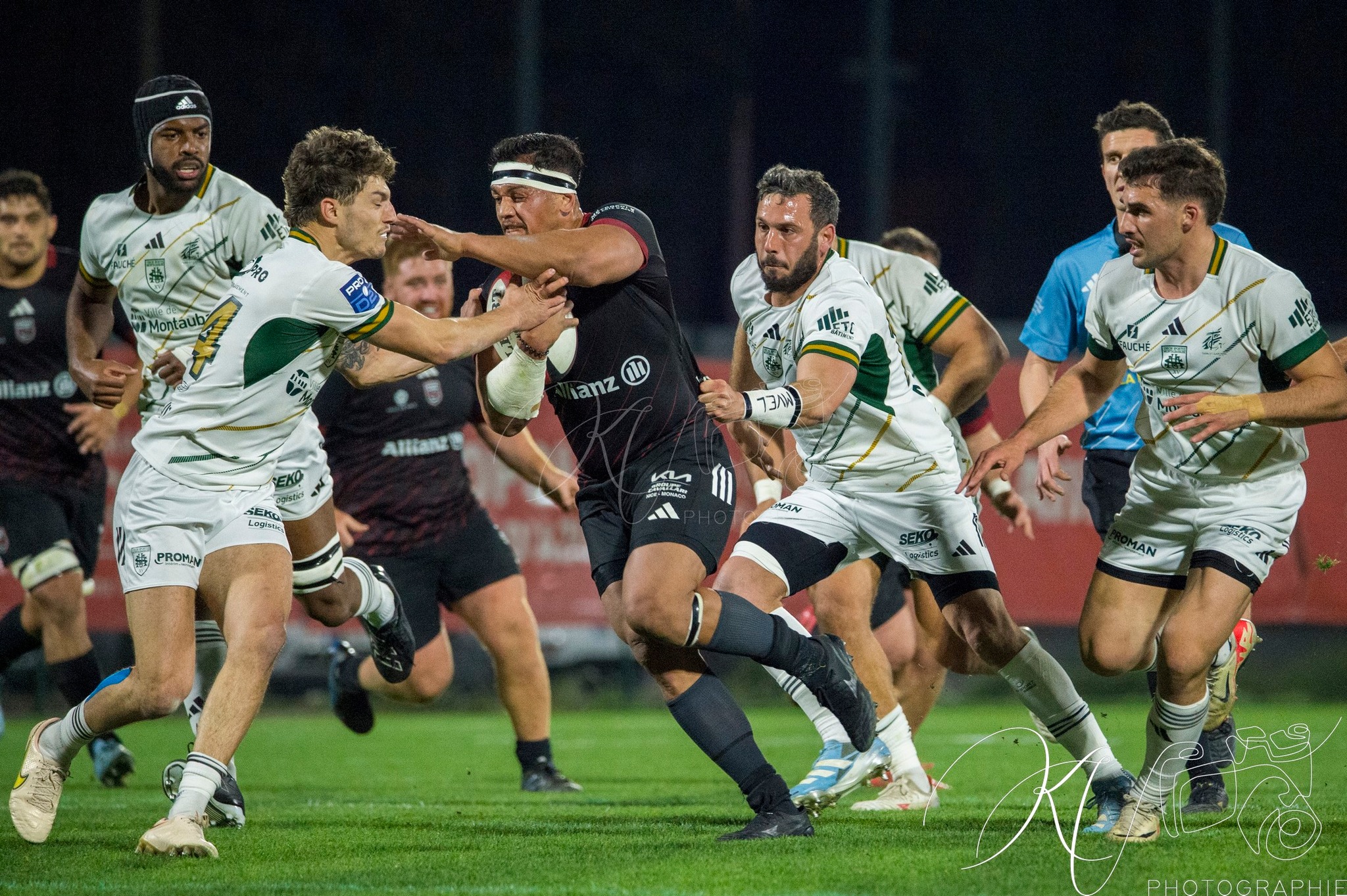  Stade niçois - US Montauban - Rugby - FFR 2025 - Pro D2 - Stade Niçois (7) vs (15) US Montauban (#PD225PD2SNUSM02) Photo by: Karine Valentin | Siuxy Sports 2025-02-21