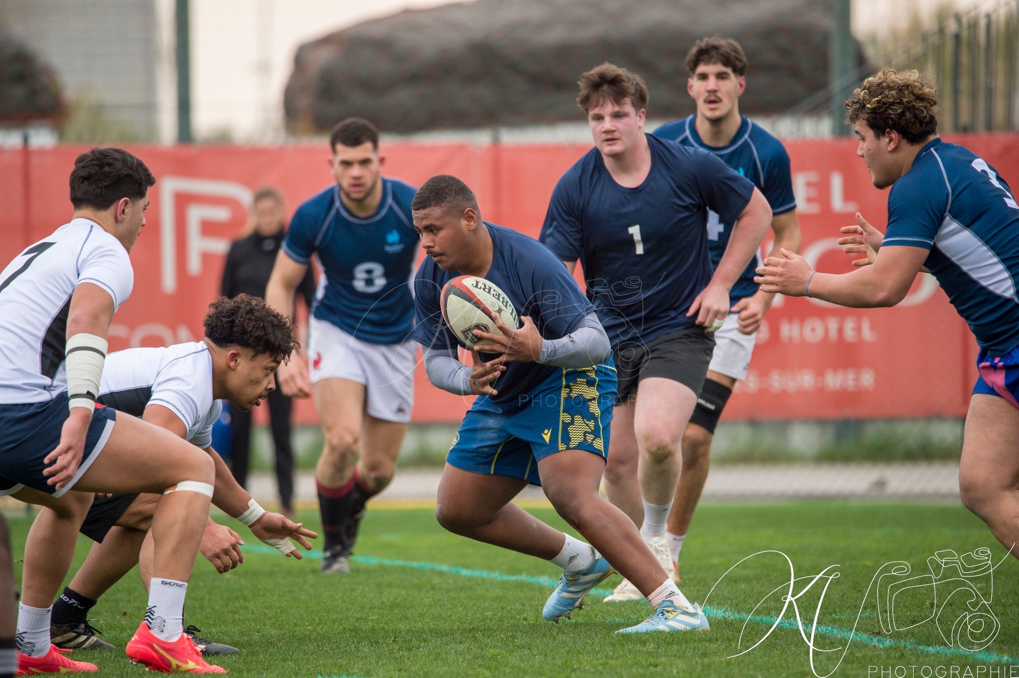  Équipe U-18 de France de rugby à XV -  - Rugby - FFR 2025 - Générations Bleues U-18 (#FFR25U1802) Photo by: Karine Valentin | Siuxy Sports 2025-02-15