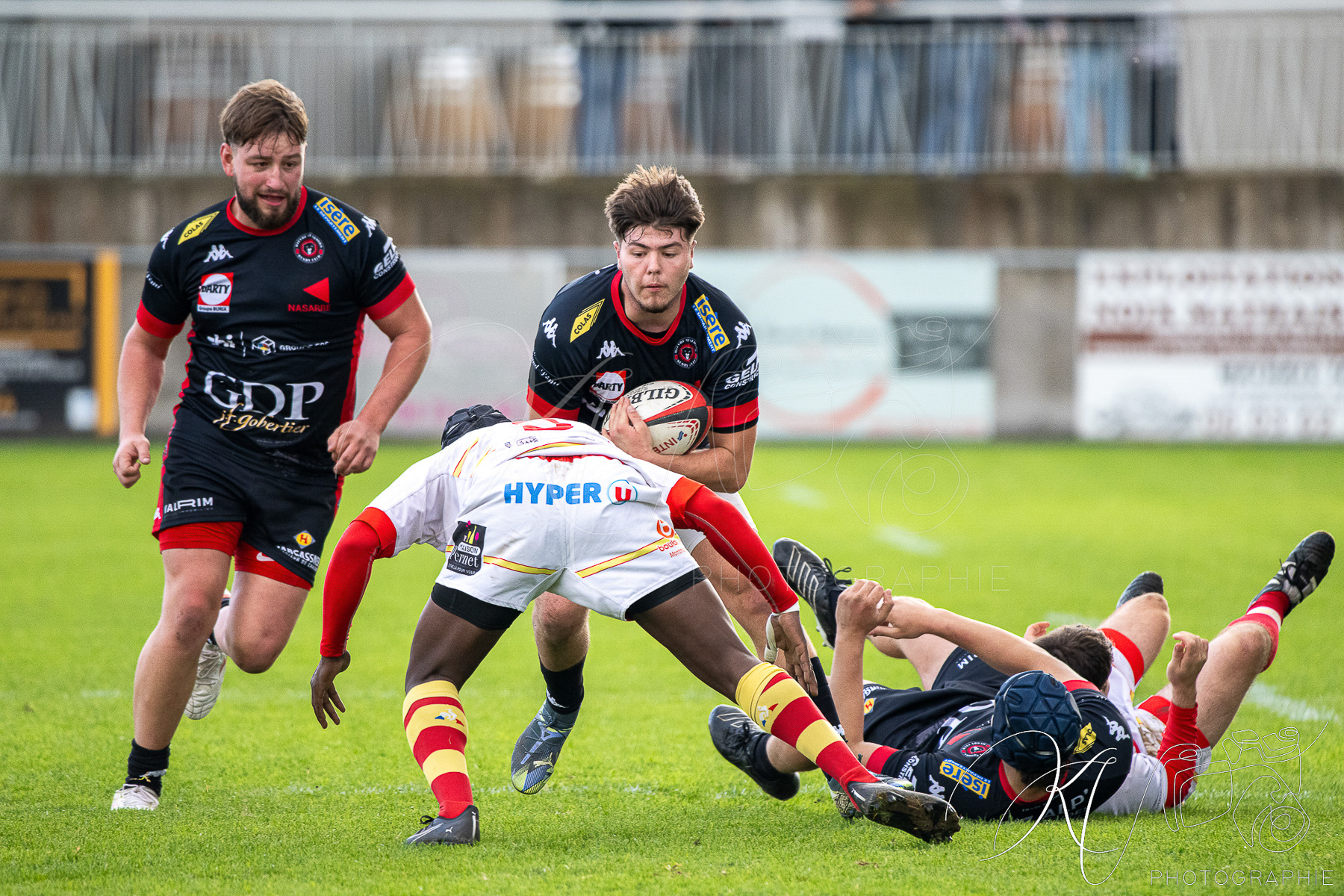  Bièvre Saint-Geoirs RC - Cercle Sportif Lédonien - Rugby - FFR 2025 - Réserve - Bièvre St-Georges vs Cercle Sportif Lédonien (#FFR25RBGCDL10) Photo by: Karine Valentin | Siuxy Sports 2025-10-25