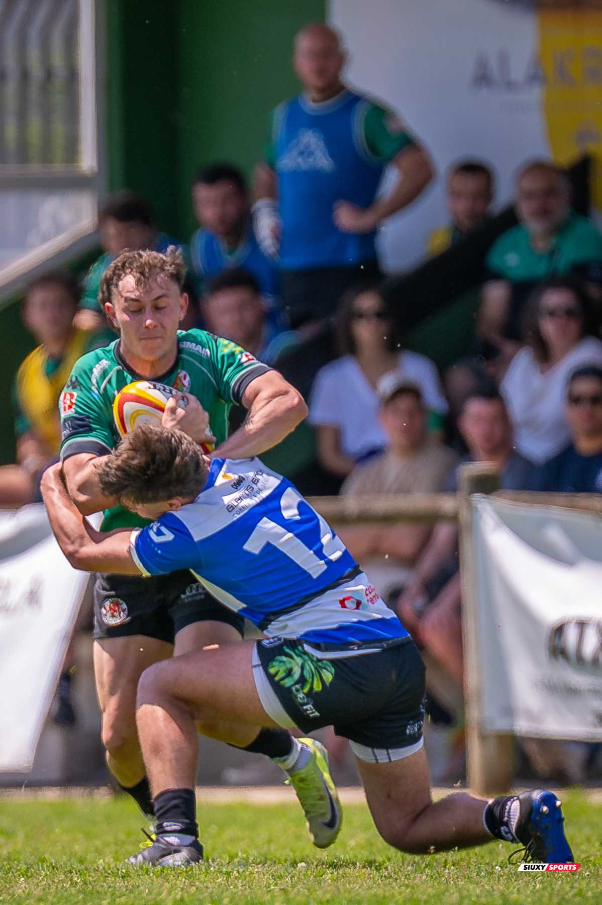  Gernika Rugby Taldea - Club de Rugby Sant Cugat - Rugby - FER 2025 - Sémi Final Ascenso - Gernika (24) vs (11) Sant Cugat (#FER25SFAGRTCRSC) Photo by: Fredy Monfoto | Siuxy Sports 2025-05-18