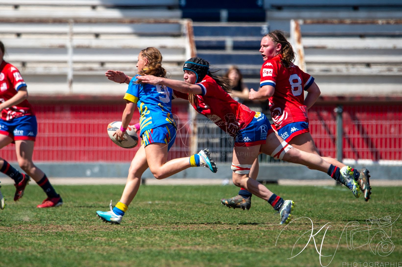  FC Grenoble Rugby - Provence - Rugby - FFR 2025 - U-18 Fém - Grenoble vs Provence (#FFR25U18GREPRO4) Photo by: Karine Valentin | Siuxy Sports 2025-04-05