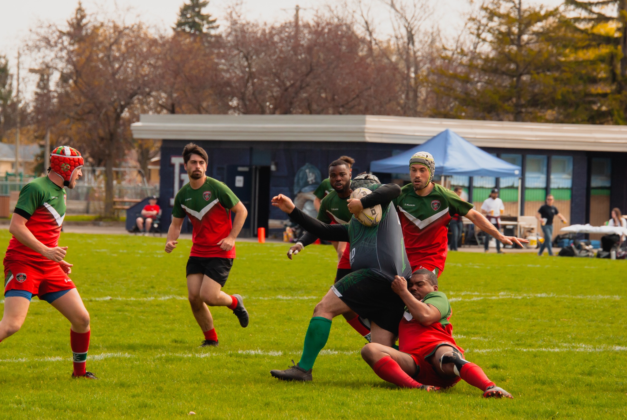  Club de rugby Nomades de Laval - Rugby Club de Montréal - Rugby - RQ 2024 - LPR2 - Nomades vs RCMXV (#RQ24LP2NOMRCX) Photo by: Coraline Brochet | Siuxy Sports 2024-05-04