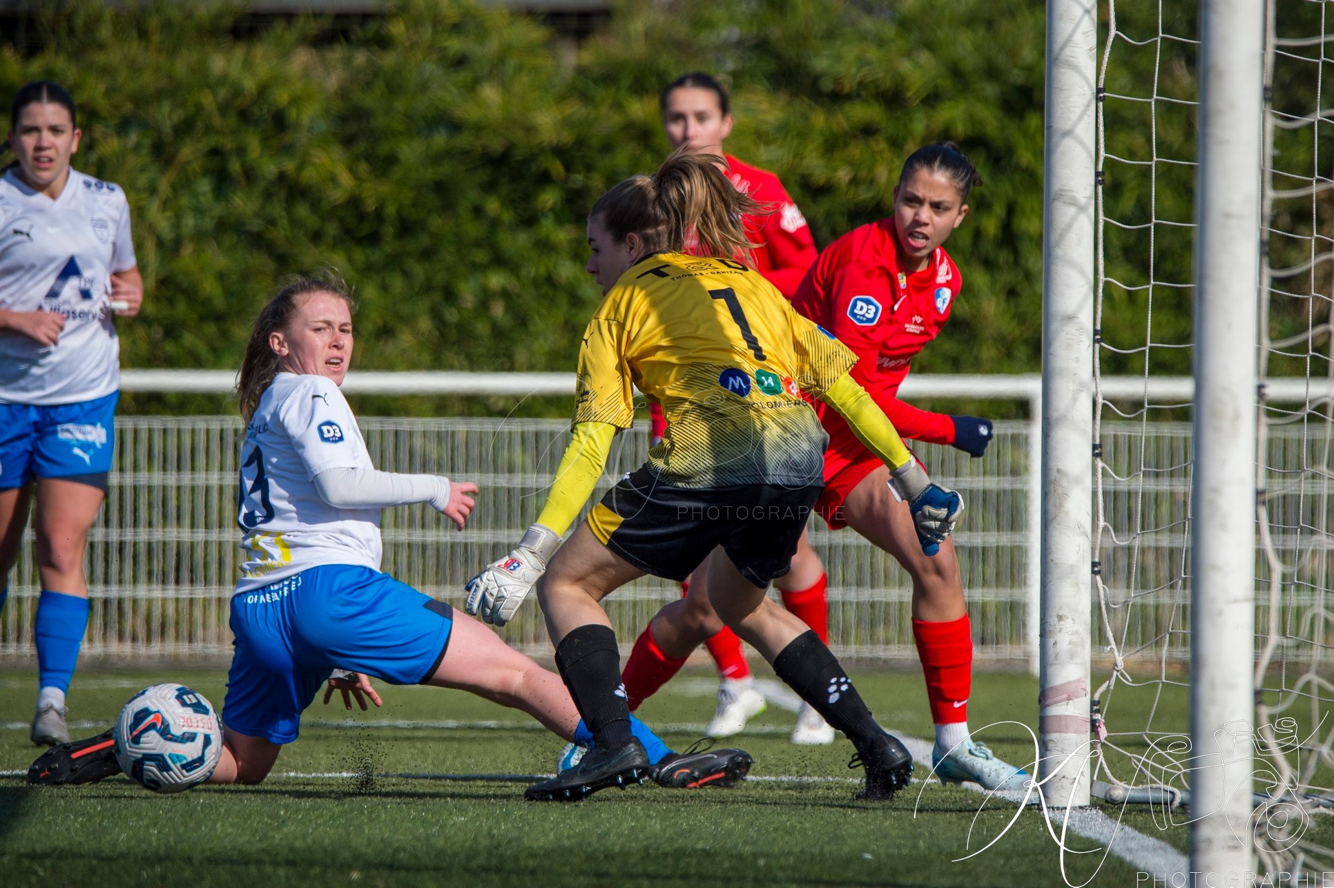  Grenoble Foot 38 - US Colomiers - Soccer - FFF 2025 - D3 FÉMININE - Grenoble Foot 38 (1) vs (1) US Colomiers (#FFF25D3FG38USC02) Photo by: Karine Valentin | Siuxy Sports 2025-02-16