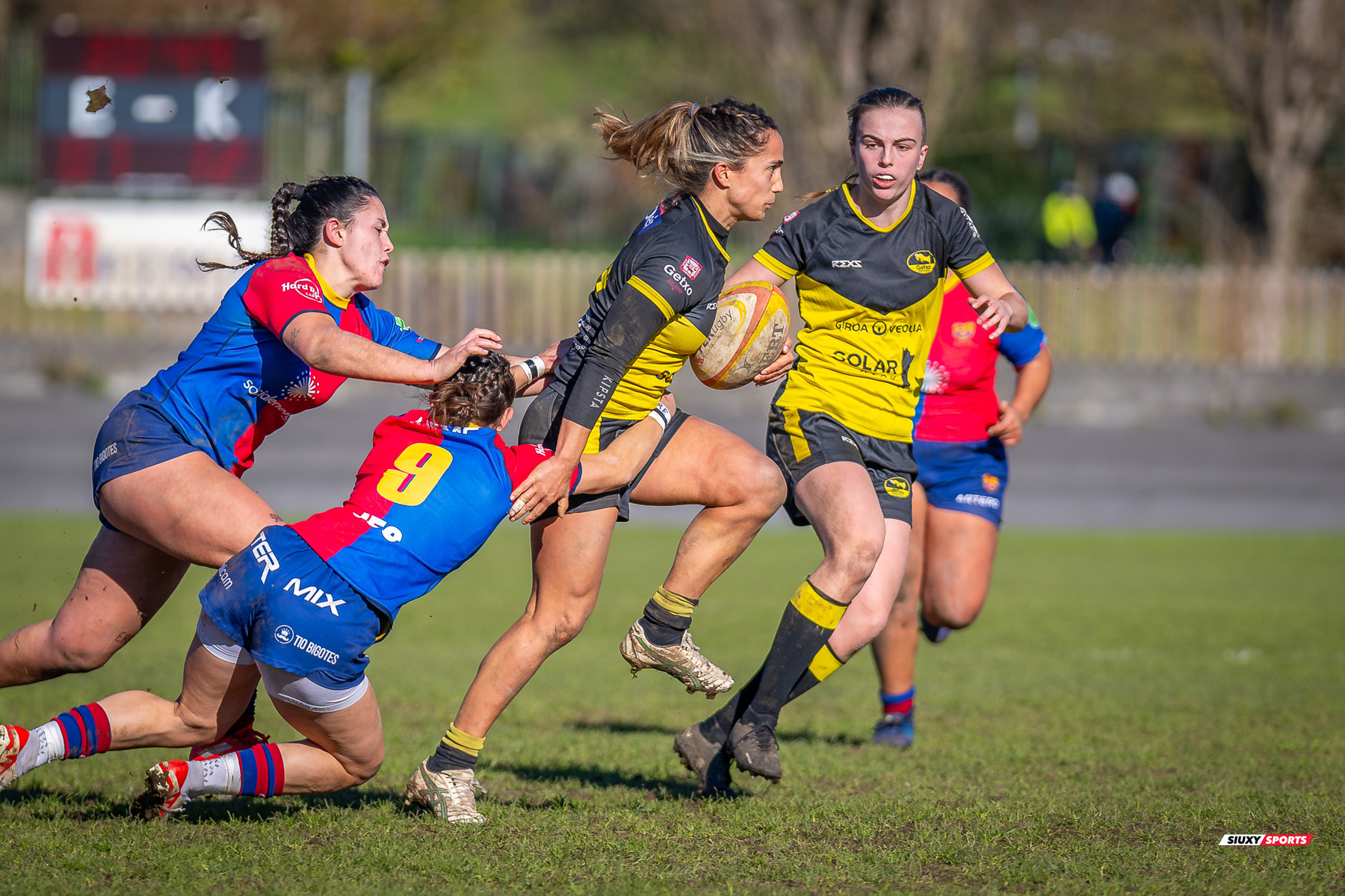  Getxo Artea Rugby Taldea - Futbol Club Barcelona Rugby - Rugby - FER 2025 - LIGA IBERDROLA - GETXO NESKAK (33) vs (12) AVFCBR FEM (#FER25LIGNBR01) Photo by: Fredy Monfoto | Siuxy Sports 2025-01-19