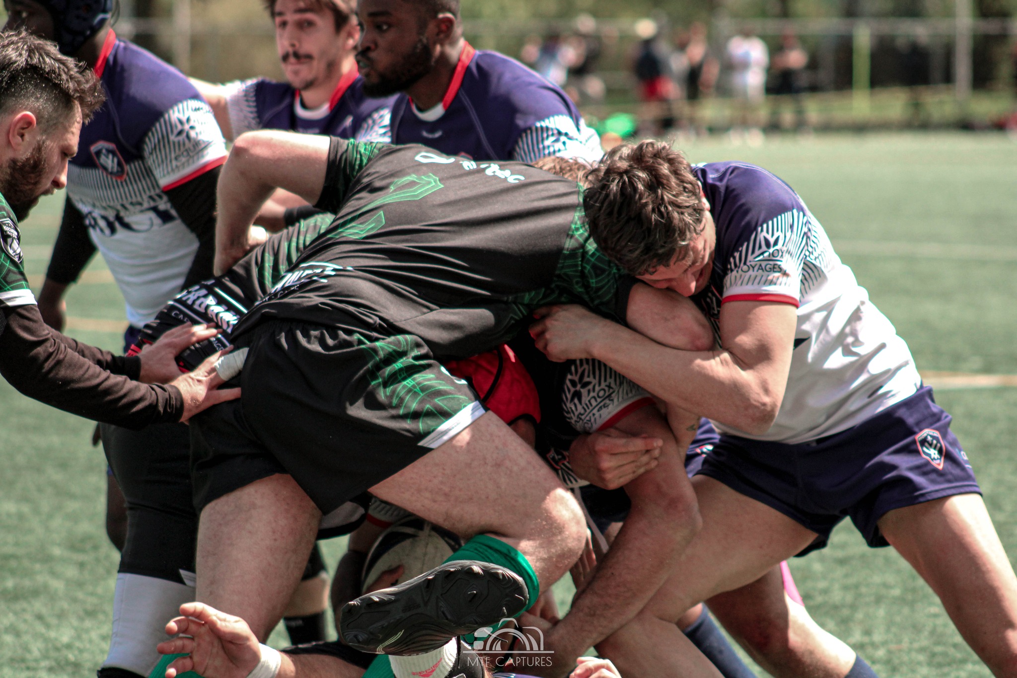  Rugby Club de Montréal - Club de rugby Nomades de Laval - Rugby - RQ 2024 - LPR2 - RCMXV vs Nomades  (#RQ24LP2RCMXVN) Photo by: Mathilde Foussier | Siuxy Sports 2024-05-12