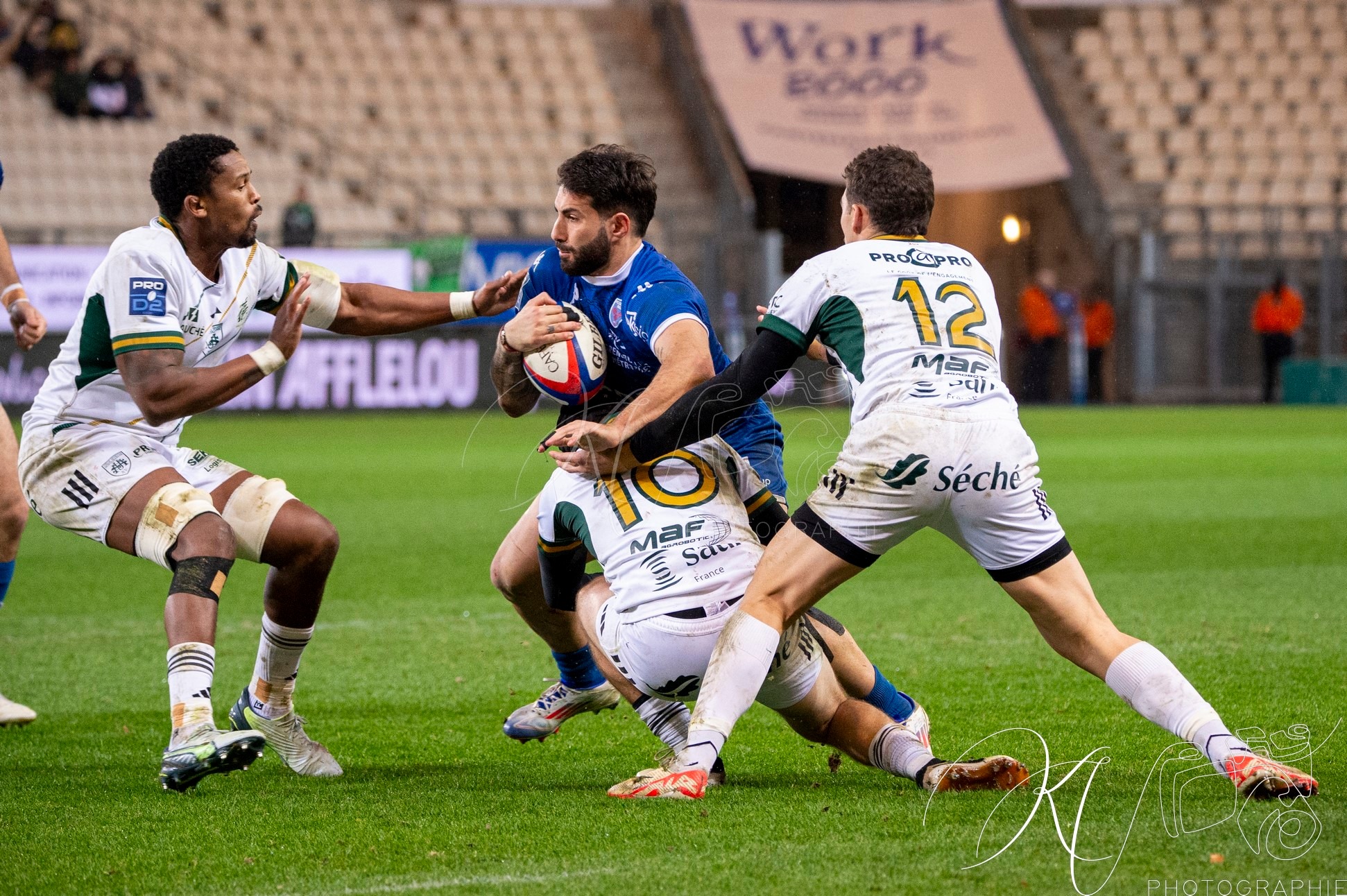 Giorgi KVESELADZE - Sikhumbuzo NOTSHE -  FC Grenoble Rugby - US Montauban - Rugby - FFR 2025 - Pro D2 - FC Grenoble Rugby (35) vs (15) US Montauban (#PD225PD2FCGUSB01) Photo by: Karine Valentin | Siuxy Sports 2025-01-09
