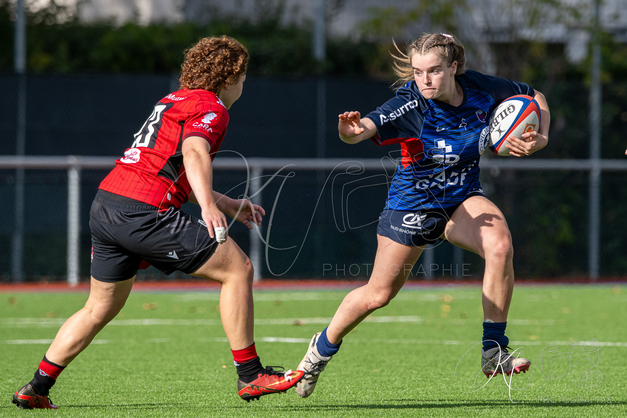  FC Grenoble Rugby - Lyon Olympique Universitaire - Rugby - FFR 2025 - Reserve Élite F - FC Grenoble vs Lyon Olympique Universitaire (#FFR25REFGL10) Photo by: Karine Valentin | Siuxy Sports 2025-10-05