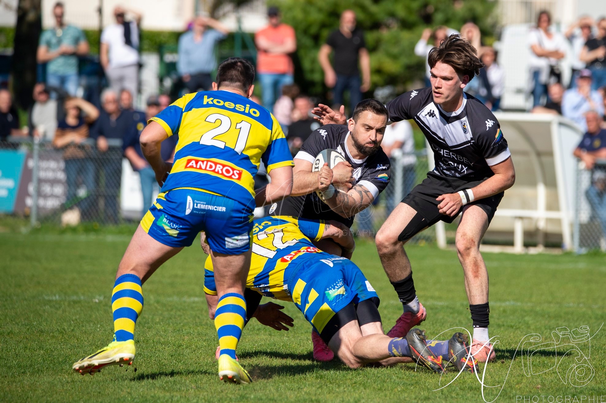  Rugby Club de Seyssins - Bassin de Crussol Rugby - Rugby - FFR 2025 - Féd 3 - RC de Seyssins (33) vs (31) Bassin de Crussol (#FFR25F3RCSBC04) Photo by: Karine Valentin | Siuxy Sports 2025-04-06