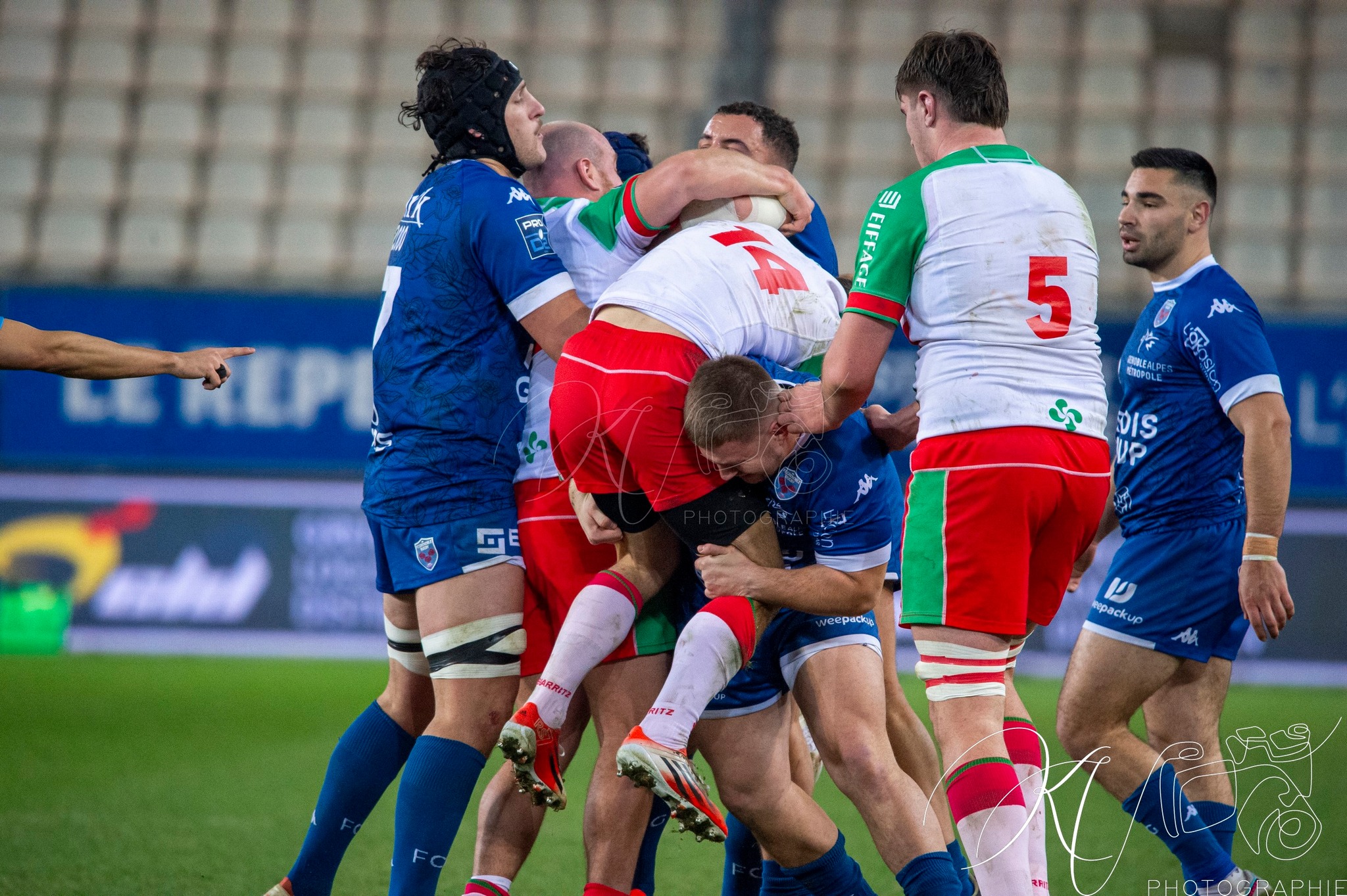  FC Grenoble Rugby - Biarritz - Rugby - FFR 2025 - Pro D2 - FC Grenoble Rugby (33) vs (17) Biarritz (#PD225PD2FCGBIA01) Photo by: Karine Valentin | Siuxy Sports 2025-01-24
