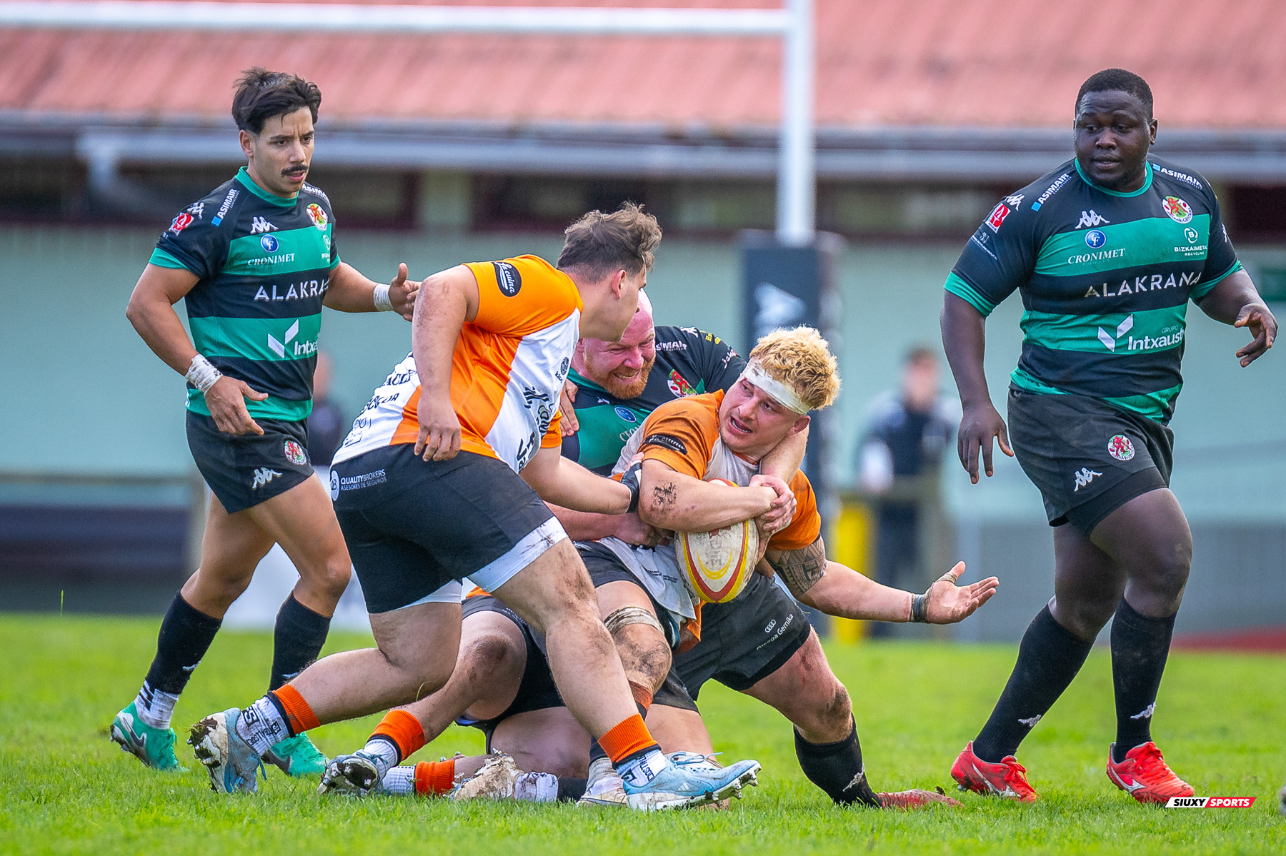  Gernika Rugby Taldea - Club de Rugby Les Abelles - Rugby - FER 2025 - Gernika RT vs Club de Rugby Les Abelles (#FER25GRTLA10) Photo by: Fredy Monfoto | Siuxy Sports 2025-10-26