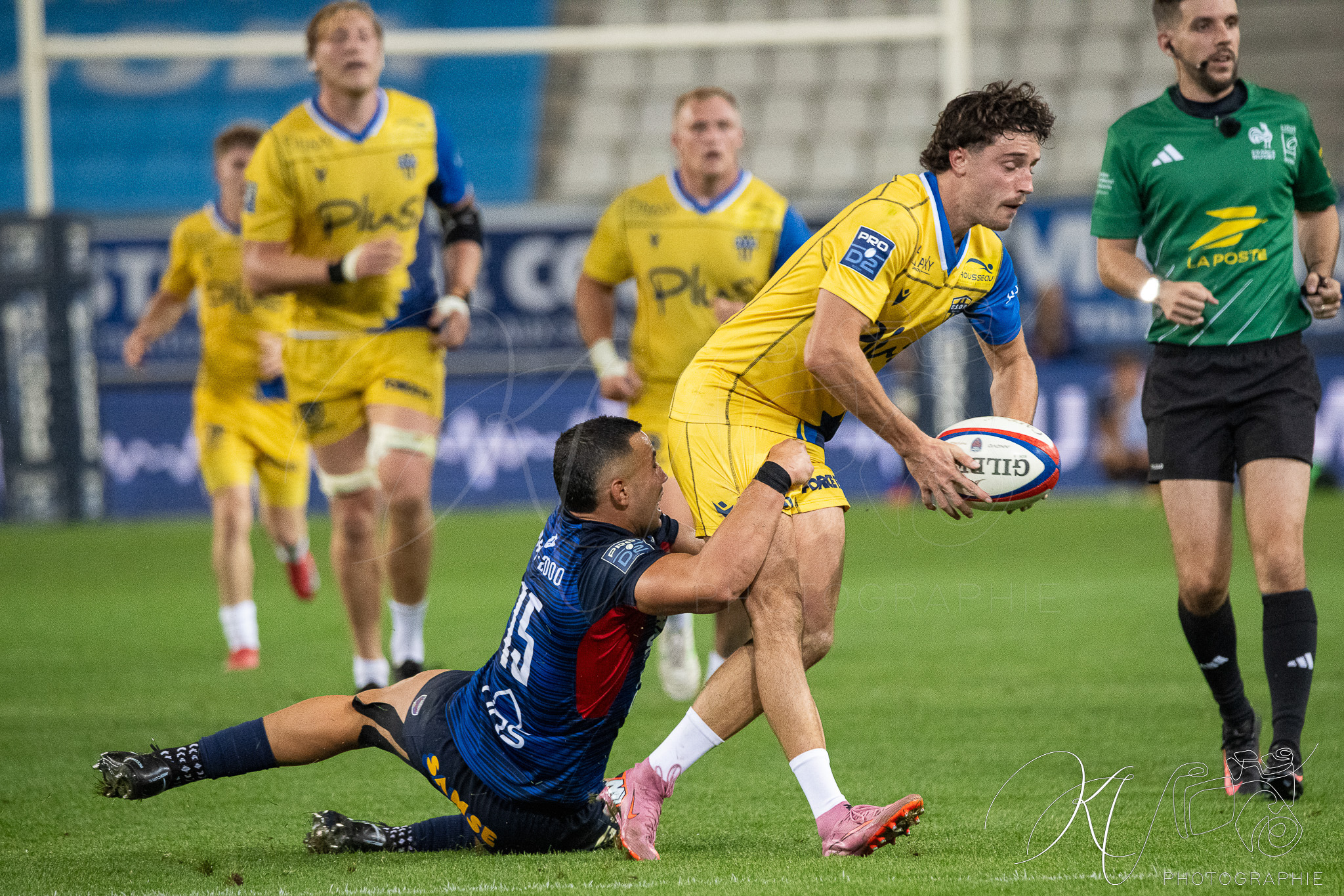  FC Grenoble Rugby - USON Nevers - Rugby - FFR 2025 - Pro D2 - Grenoble Rugby vs USON Nevers (#FFR25PD2GRUN9) Photo by: Karine Valentin | Siuxy Sports 2025-09-18