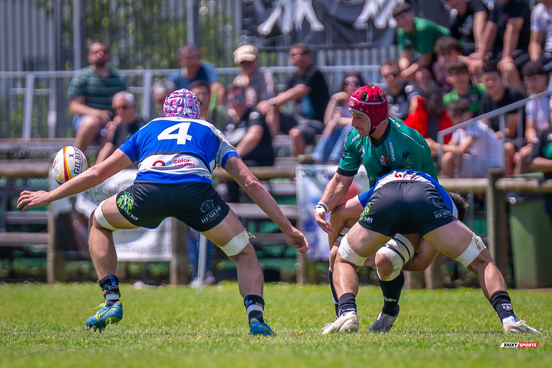 Gernika Rugby Taldea - Club de Rugby Sant Cugat - Rugby - FER 2025 - Sémi Final Ascenso - Gernika (24) vs (11) Sant Cugat (#FER25SFAGRTCRSC) Photo by: Fredy Monfoto | Siuxy Sports 2025-05-18