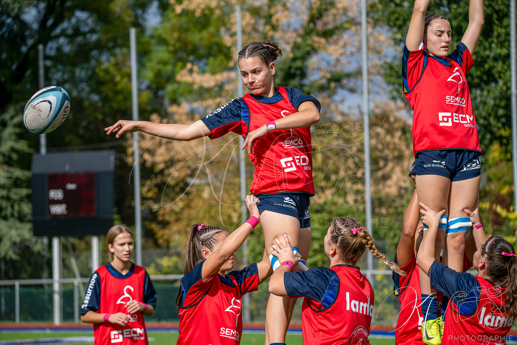  FC Grenoble Rugby - Montpellier Hérault Rugby - Rugby - FFR 2025 - U18 F - Amazones FCG vs Montpellier (#FFR25U18FAM10) Photo by: Karine Valentin | Siuxy Sports 2025-10-18
