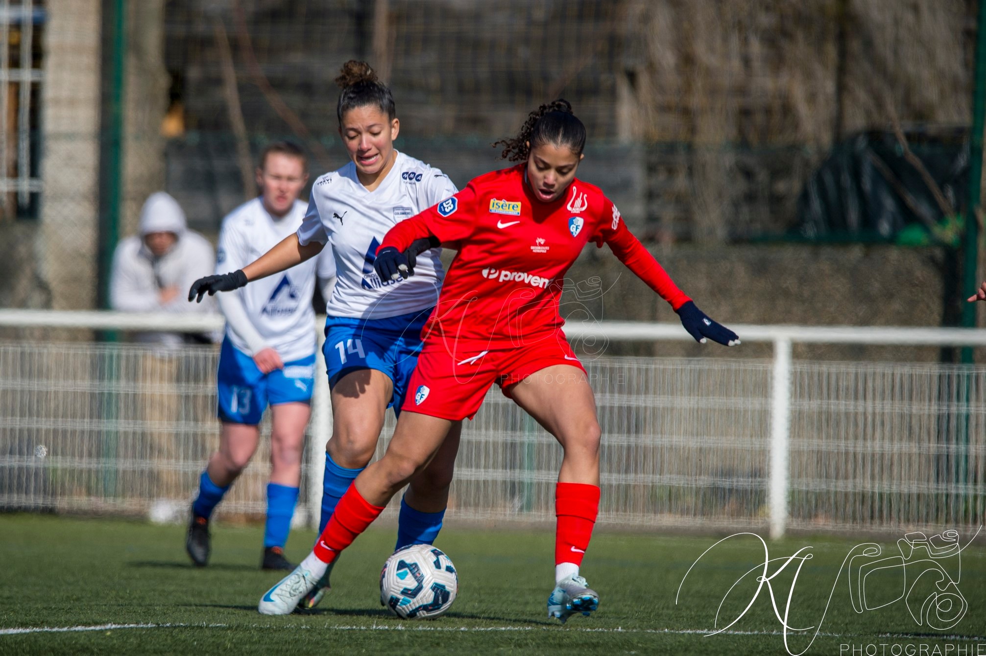  Grenoble Foot 38 - US Colomiers - Soccer - FFF 2025 - D3 FÉMININE - Grenoble Foot 38 (1) vs (1) US Colomiers (#FFF25D3FG38USC02) Photo by: Karine Valentin | Siuxy Sports 2025-02-16