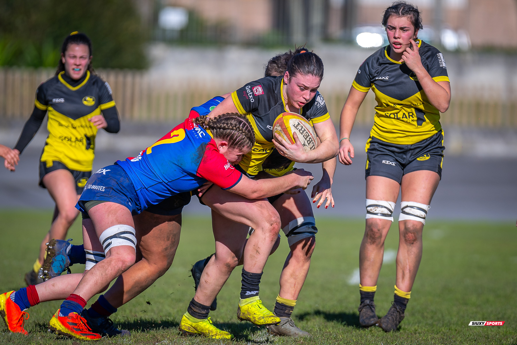  Getxo Artea Rugby Taldea - Futbol Club Barcelona Rugby - Rugby - FER 2025 - LIGA IBERDROLA - GETXO NESKAK (33) vs (12) AVFCBR FEM (#FER25LIGNBR01) Photo by: Fredy Monfoto | Siuxy Sports 2025-01-19