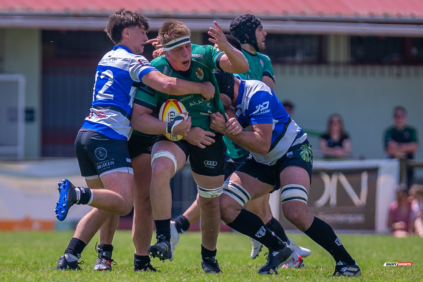  Gernika Rugby Taldea - Club de Rugby Sant Cugat - Rugby - FER 2025 - Sémi Final Ascenso - Gernika (24) vs (11) Sant Cugat (#FER25SFAGRTCRSC) Photo by: Fredy Monfoto | Siuxy Sports 2025-05-18