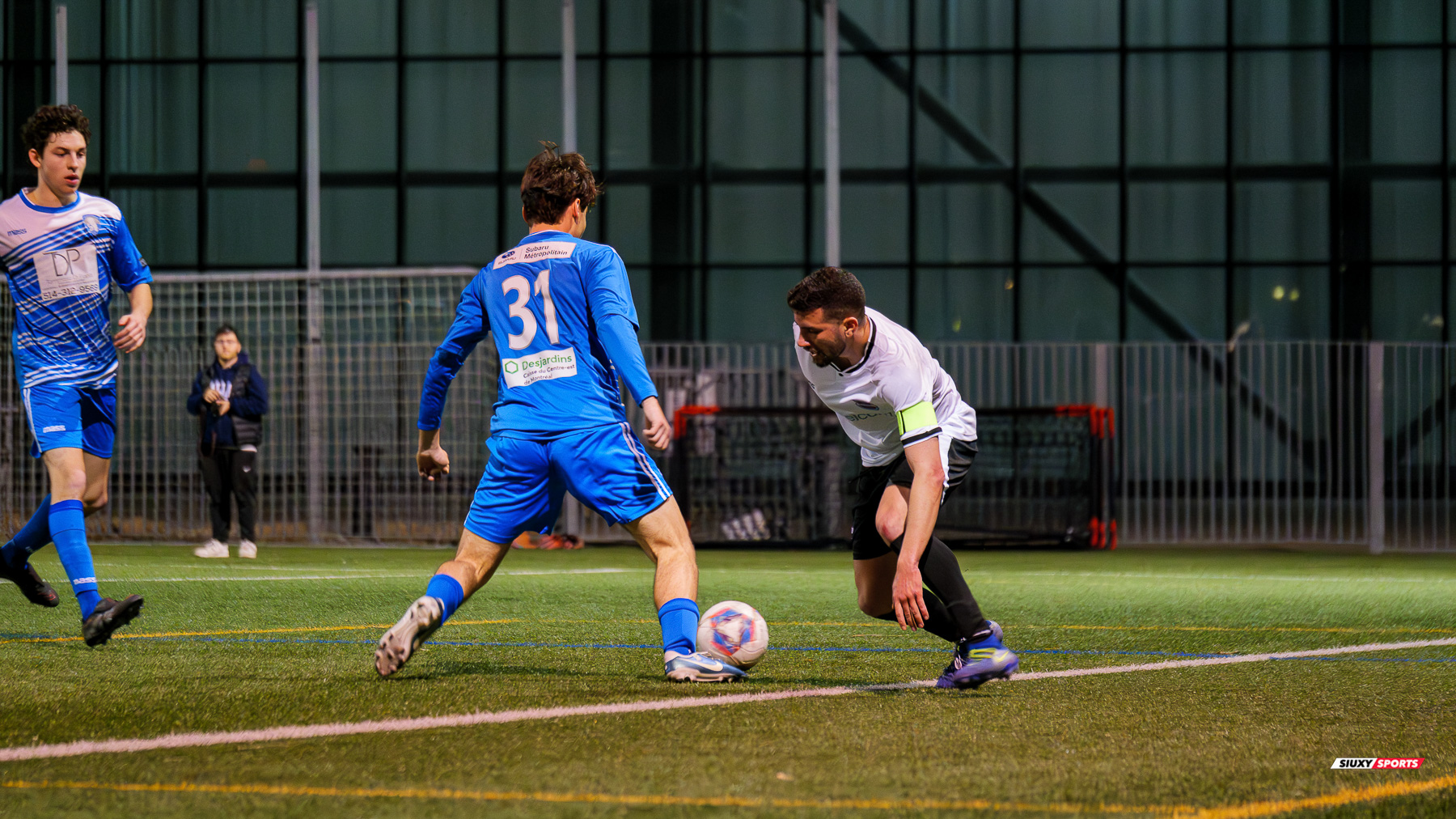 Georgi BORODIN -  CS Braves Ahuntsic MCFC - AS St-Leonard - Soccer - L2QC M 2025 - Braves Ahuntsic (1) vs (1) St-Léonard (#L2QC25MCSBASSL4) Photo by: Mathias Pacheco Lemina | Siuxy Sports 2025-04-19