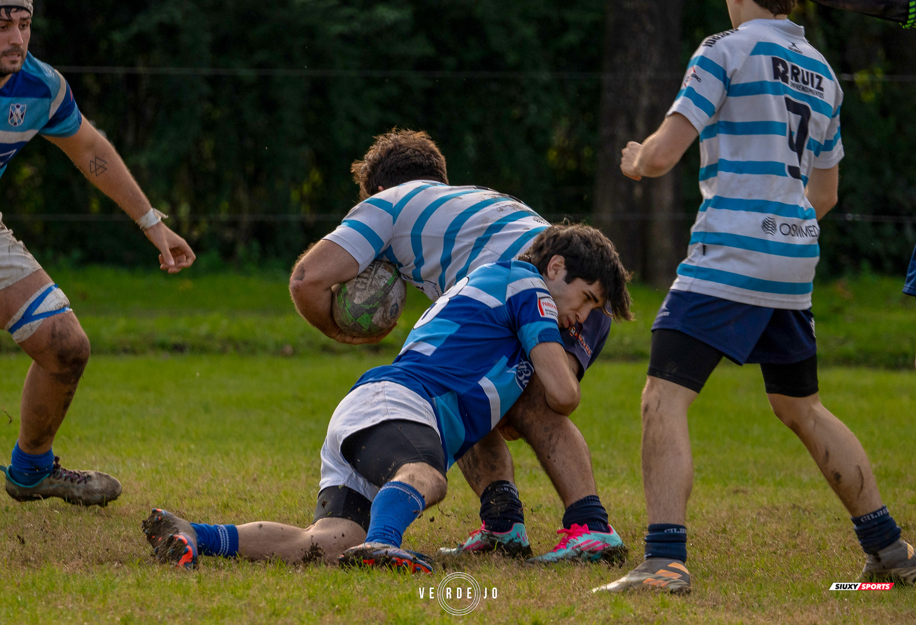  Luján Rugby Club - Club Atlético Banco de la Nación Argentina - Rugby - URBA 2025 - PRI B SUP - Lujan (14) vs (48) Banco Nacion (#URBA1BSLUBN6) Photo by: Ignacio Verdejo | Siuxy Sports 2025-06-21
