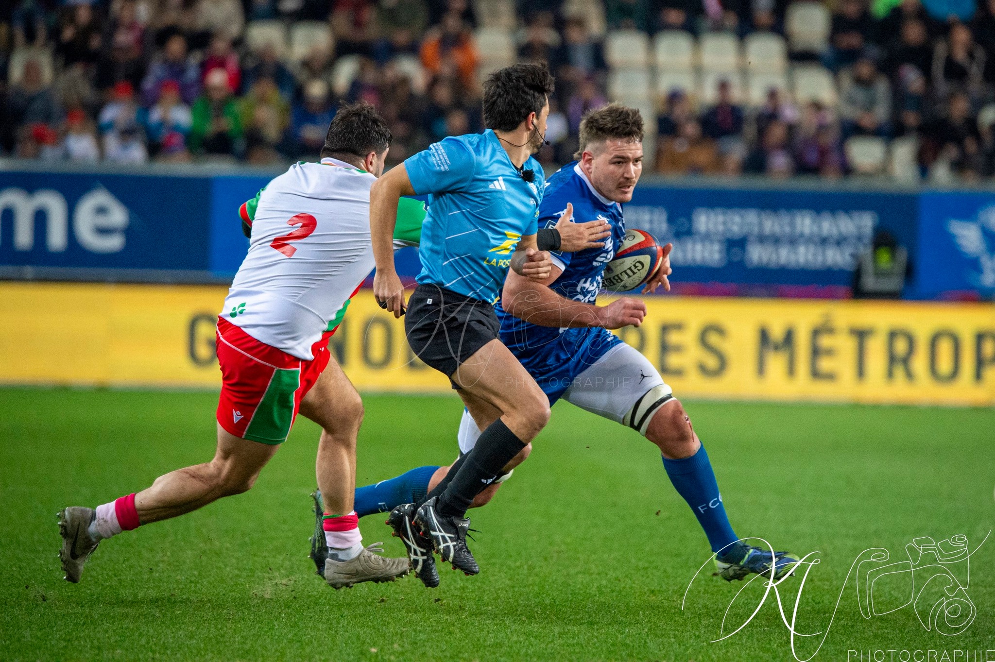  FC Grenoble Rugby - Biarritz - Rugby - FFR 2025 - Pro D2 - FC Grenoble Rugby (33) vs (17) Biarritz (#PD225PD2FCGBIA01) Photo by: Karine Valentin | Siuxy Sports 2025-01-24