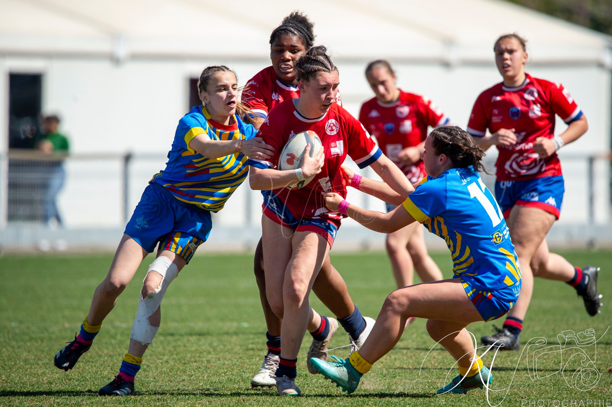  FC Grenoble Rugby - Provence - Rugby - FFR 2025 - U-18 Fém - Grenoble vs Provence (#FFR25U18GREPRO4) Photo by: Karine Valentin | Siuxy Sports 2025-04-05