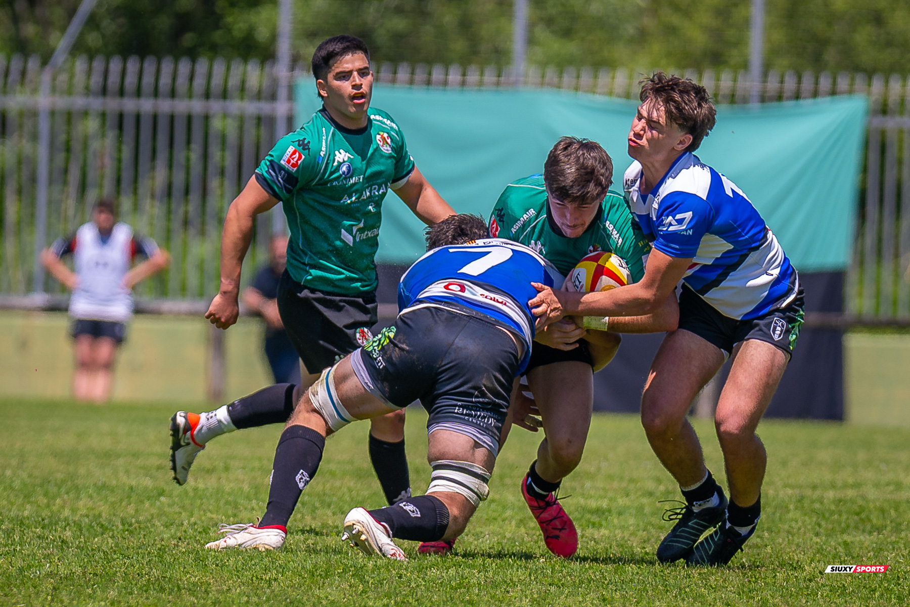  Gernika Rugby Taldea - Club de Rugby Sant Cugat - Rugby - FER 2025 - Sémi Final Ascenso - Gernika (24) vs (11) Sant Cugat (#FER25SFAGRTCRSC) Photo by: Fredy Monfoto | Siuxy Sports 2025-05-18