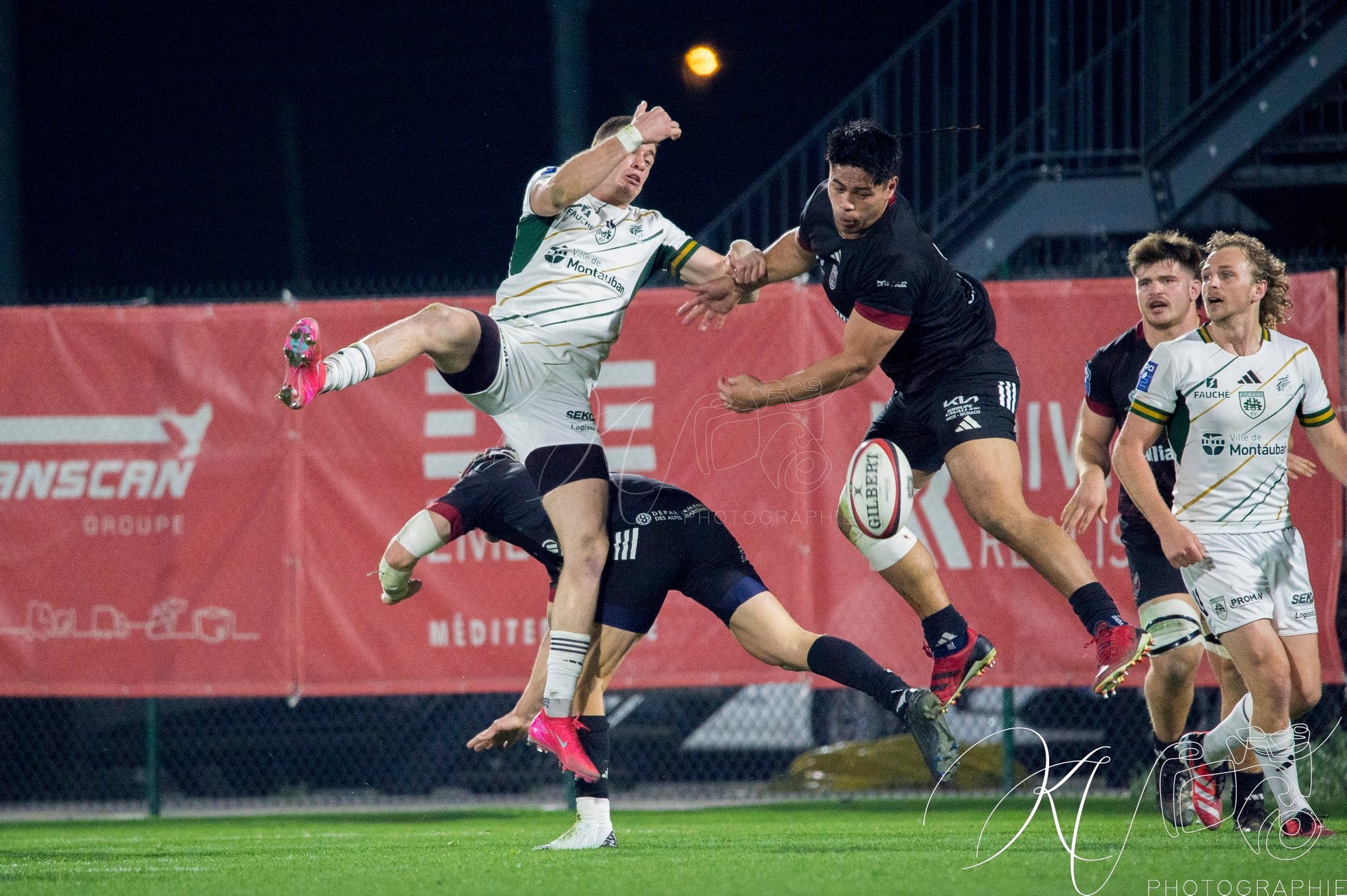  Stade niçois - US Montauban - Rugby - FFR 2025 - Pro D2 - Stade Niçois (7) vs (15) US Montauban (#PD225PD2SNUSM02) Photo by: Karine Valentin | Siuxy Sports 2025-02-21
