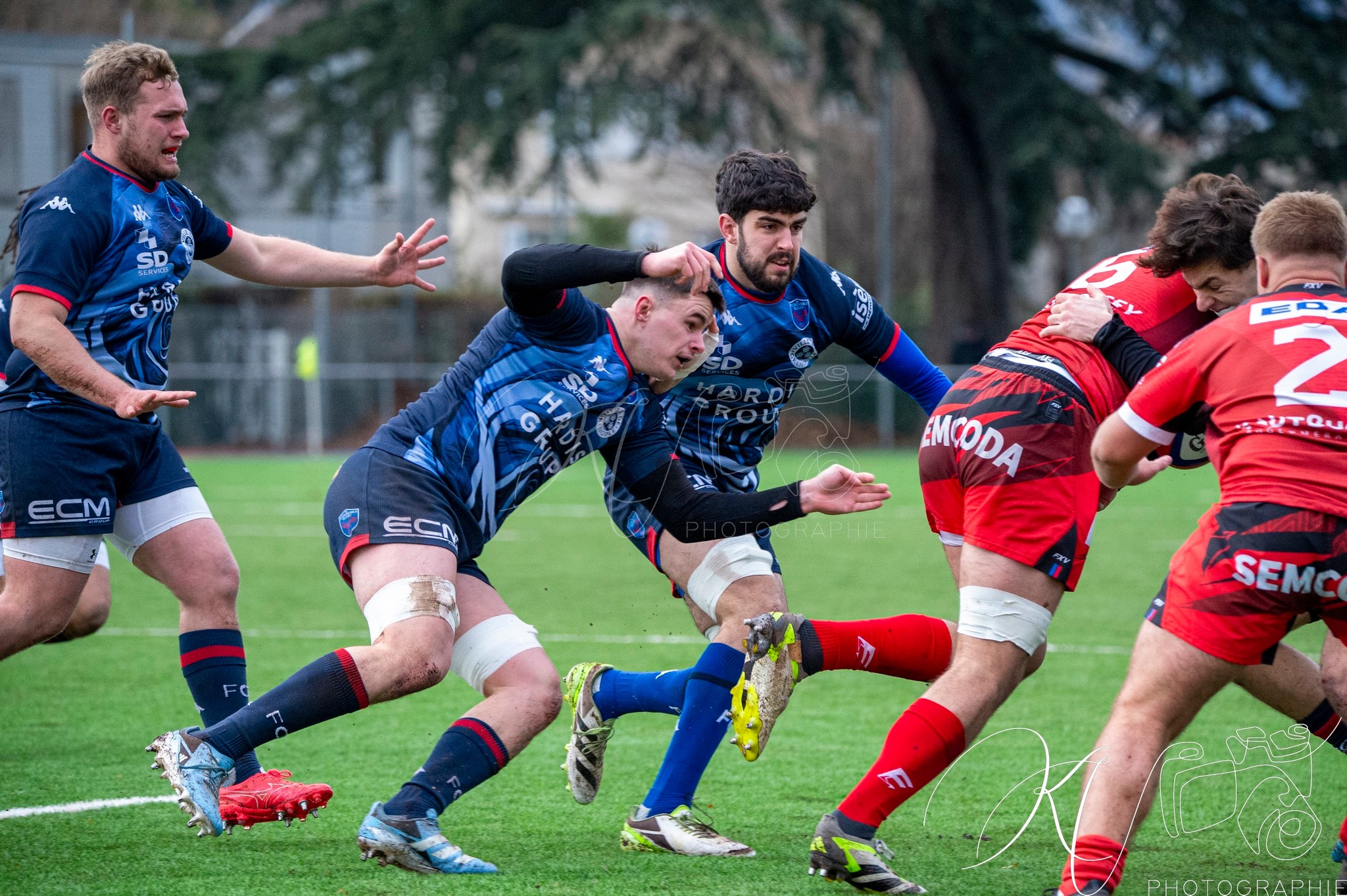  FC Grenoble Rugby - US Oyonnax Rugby - Rugby - FFR 2025 - Espoirs - FC Grenoble vs US Oyonnax Rugby (#FFR25ESFCGUSO1) Photo by: Karine Valentin | Siuxy Sports 2025-01-04