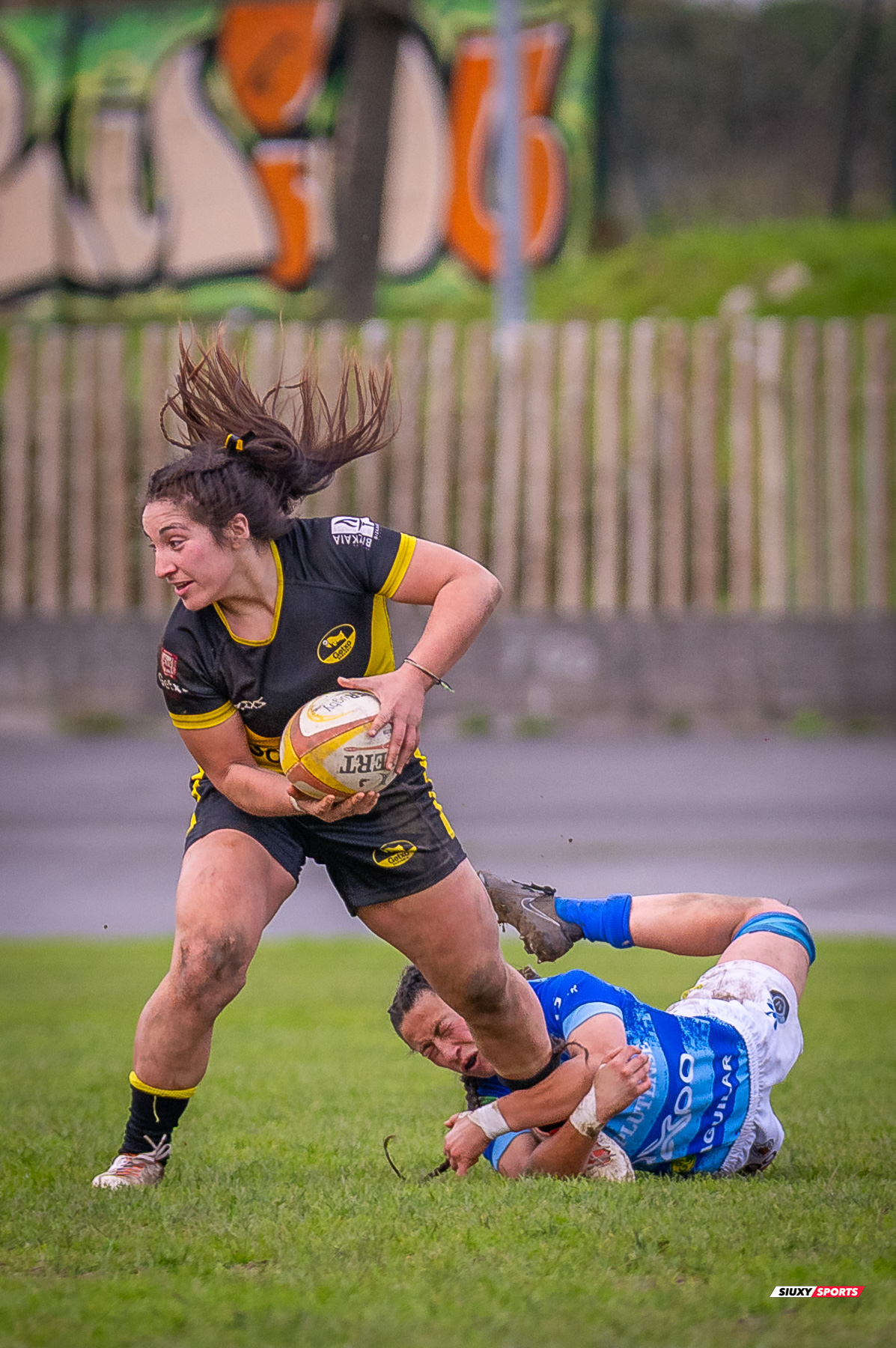  Getxo Artea Rugby Taldea - Club de Rugby Cisneros - Rugby - FER 2025 - LIGA IBERDROLA - GETXO NESKAK (39) vs (10) Cisneros (#FER25LIGNCI02) Photo by: Fredy Monfoto | Siuxy Sports 2025-02-15