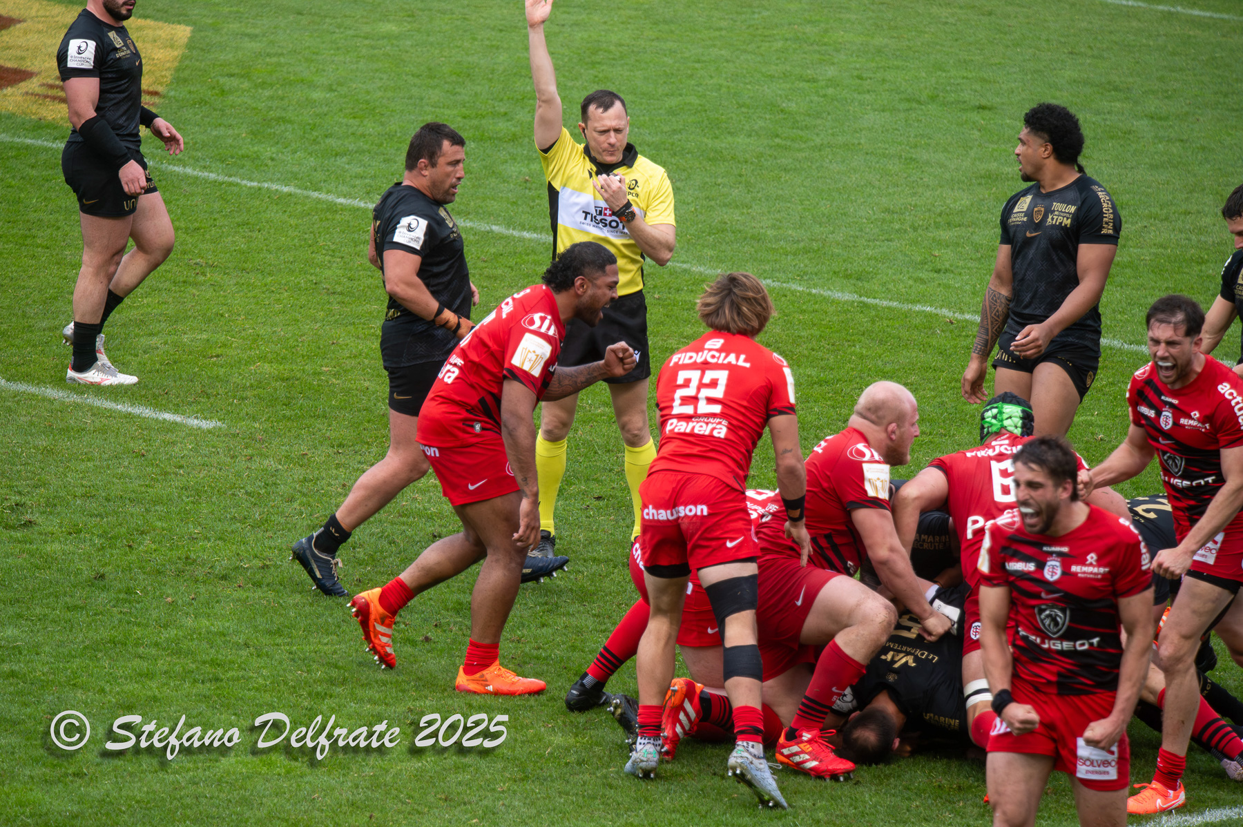  RC Toulonnais - Stade Toulousain - Rugby - FFR 2025 - European Rugby Champions Cup 24-25 RC Toulonnais vs Stade Toulousain (#FFR25ERCCTT) Photo by: Stefano Delfrate | Siuxy Sports 2025-04-13