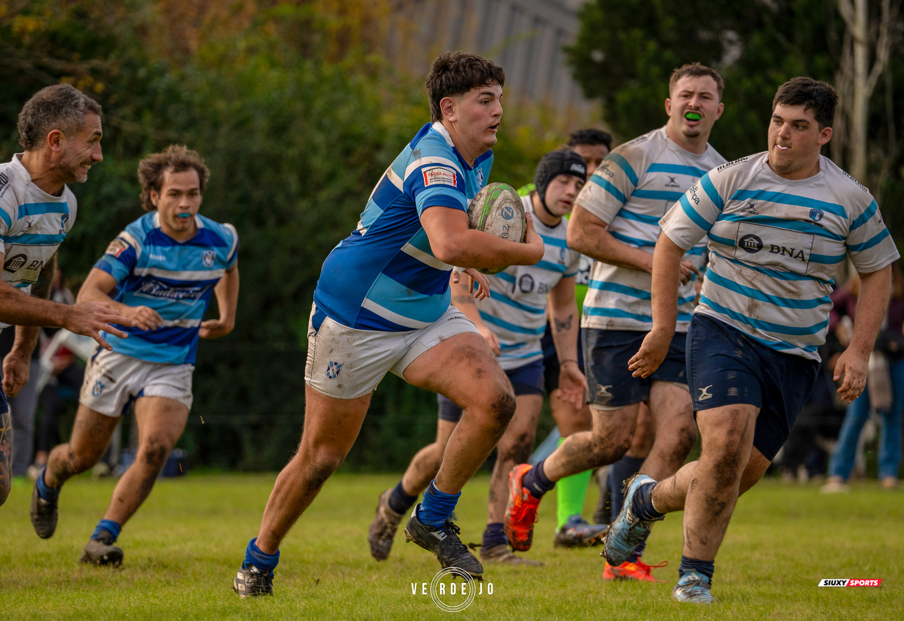  Luján Rugby Club - Club Atlético Banco de la Nación Argentina - Rugby - URBA 2025 - PRI B SUP - Lujan (14) vs (48) Banco Nacion (#URBA1BSLUBN6) Photo by: Ignacio Verdejo | Siuxy Sports 2025-06-21