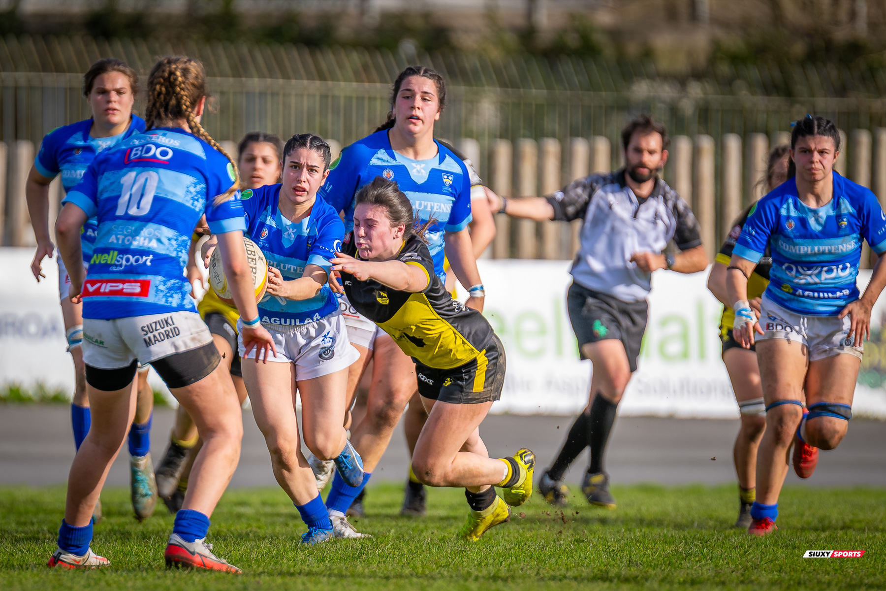  Getxo Artea Rugby Taldea - Club de Rugby Cisneros - Rugby - FER 2025 - LIGA IBERDROLA - GETXO NESKAK (39) vs (10) Cisneros (#FER25LIGNCI02) Photo by: Fredy Monfoto | Siuxy Sports 2025-02-15