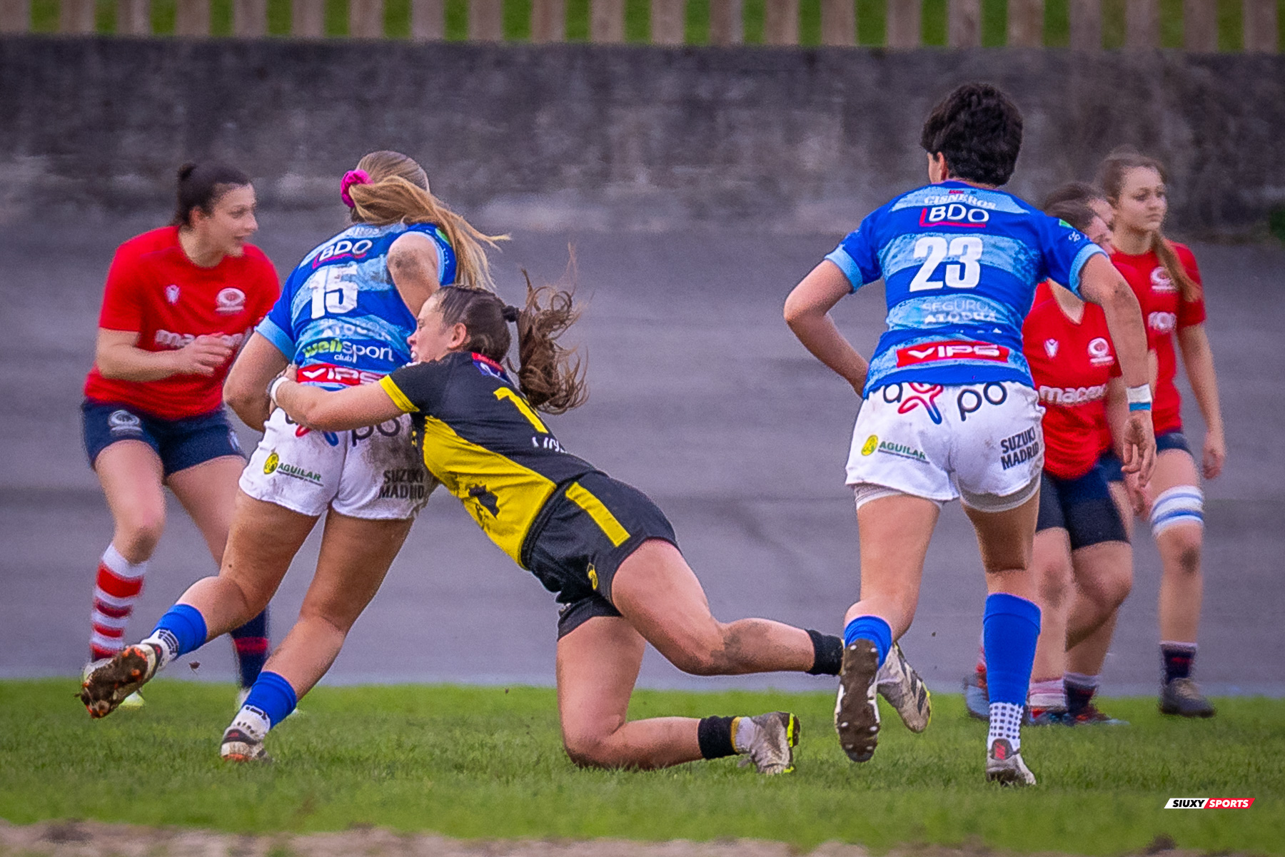  Getxo Artea Rugby Taldea - Club de Rugby Cisneros - Rugby - FER 2025 - LIGA IBERDROLA - GETXO NESKAK (39) vs (10) Cisneros (#FER25LIGNCI02) Photo by: Fredy Monfoto | Siuxy Sports 2025-02-15