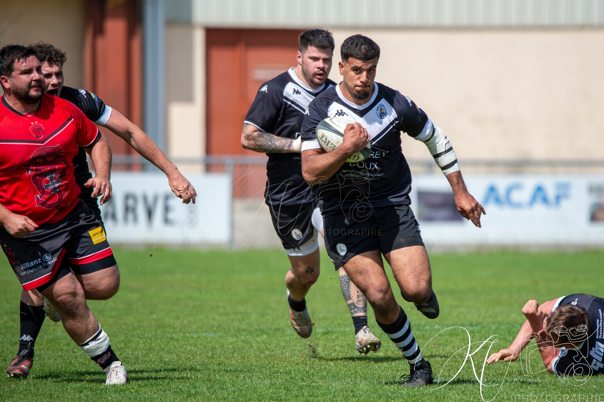  Rugby Club de Seyssins - Corbières XV - Rugby - FFR 2025 - Féd 3 - RC de Seyssins (40) vs (30) Corbières XV (#FFR25F3RCSCXV4) Photo by: Karine Valentin | Siuxy Sports 2025-04-27