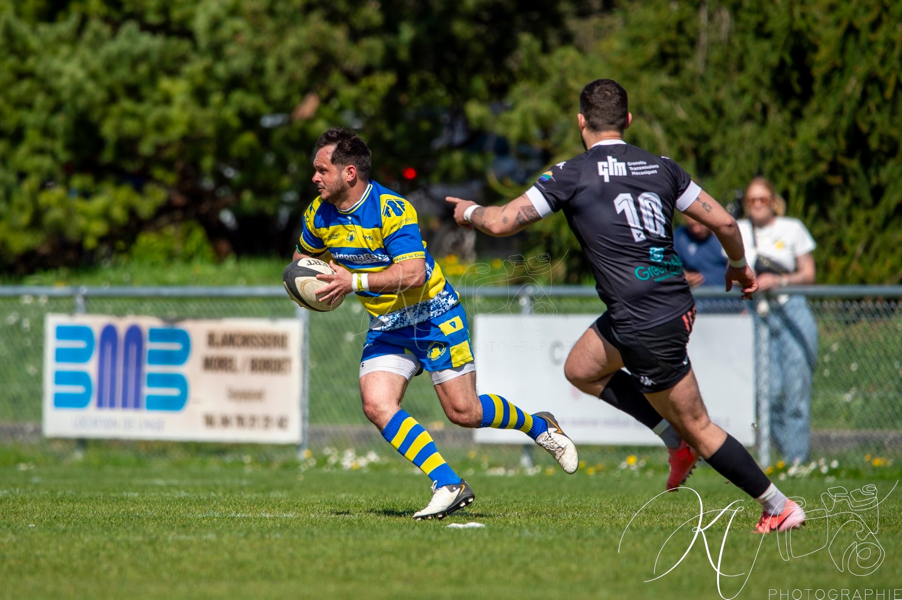  Rugby Club de Seyssins - Bassin de Crussol Rugby - Rugby - FFR 2025 - Féd 3 - RC de Seyssins (33) vs (31) Bassin de Crussol (#FFR25F3RCSBC04) Photo by: Karine Valentin | Siuxy Sports 2025-04-06