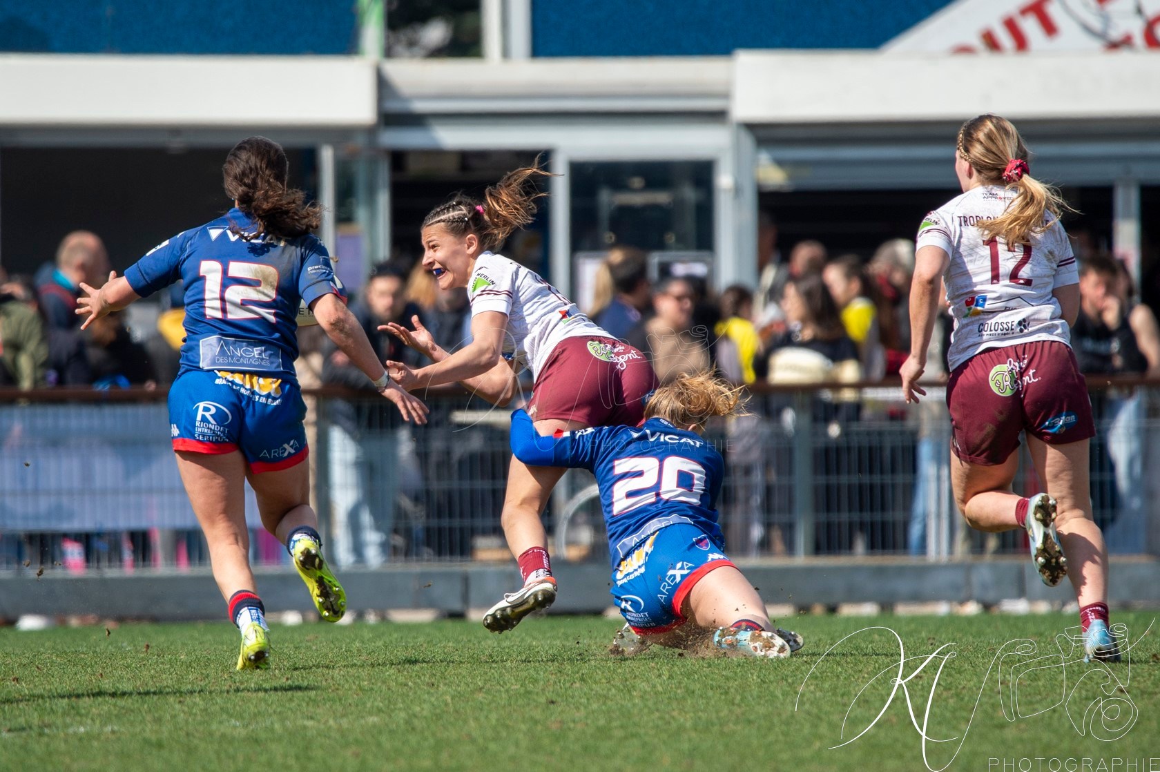  FC Grenoble Rugby - Stade Bordelais - Rugby - FFR 2025 - Élite 1 - FC Grenoble vs Stade Bordelais (#FFR25E1FCGSB03) Photo by: Karine Valentin | Siuxy Sports 2025-03-29