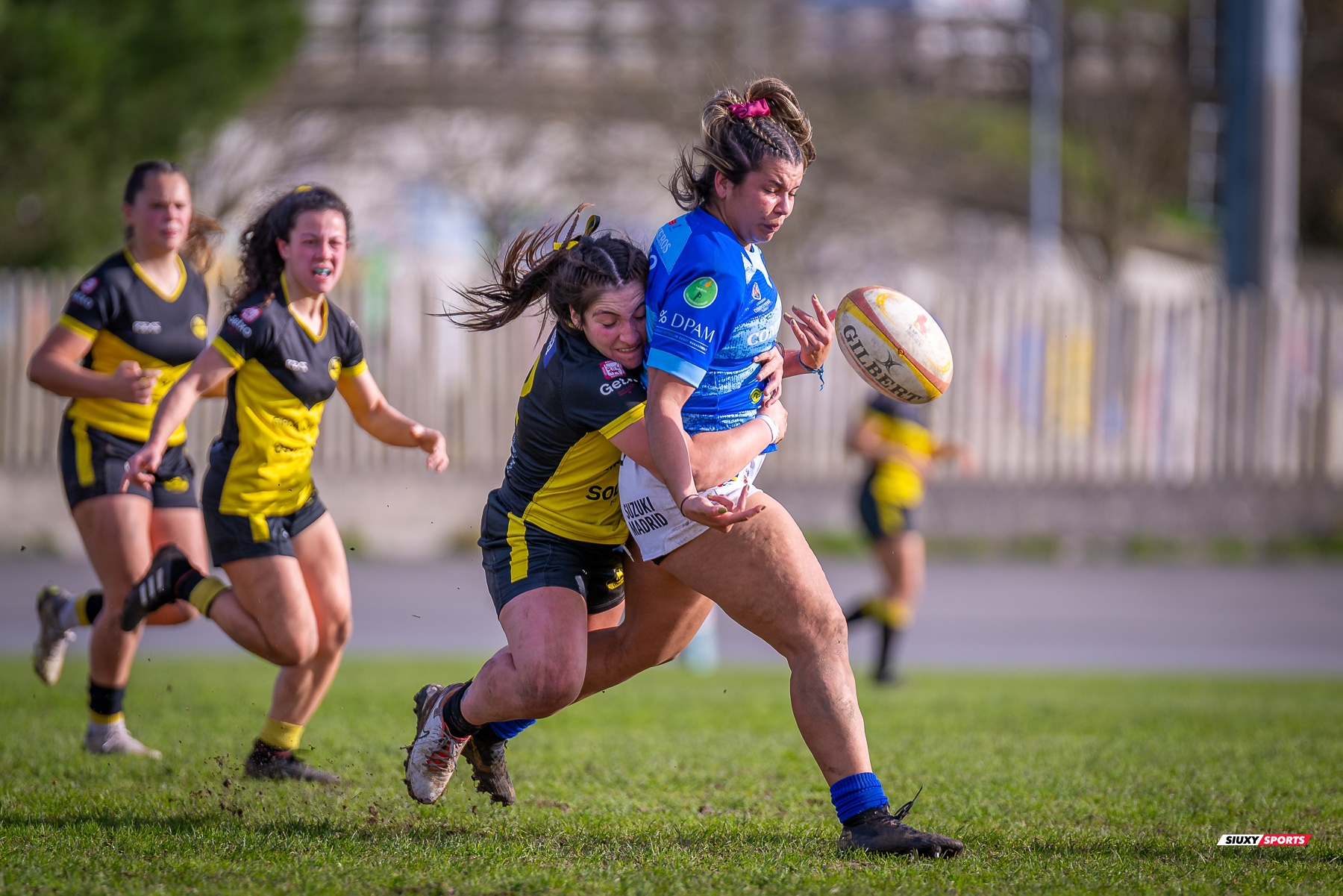  Getxo Artea Rugby Taldea - Club de Rugby Cisneros - Rugby - FER 2025 - LIGA IBERDROLA - GETXO NESKAK (39) vs (10) Cisneros (#FER25LIGNCI02) Photo by: Fredy Monfoto | Siuxy Sports 2025-02-15