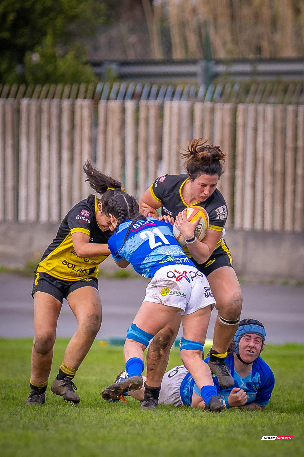  Getxo Artea Rugby Taldea - Club de Rugby Cisneros - Rugby - FER 2025 - LIGA IBERDROLA - GETXO NESKAK (39) vs (10) Cisneros (#FER25LIGNCI02) Photo by: Fredy Monfoto | Siuxy Sports 2025-02-15