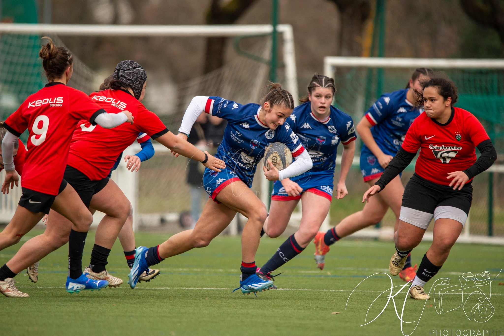  FC Grenoble Rugby - RC Toulonnais - Rugby - FFR 2025 - U-18 Fém - Grenoble vs Toulon (#FFR25U18FGRETOU02) Photo by: Karine Valentin | Siuxy Sports 2025-02-09