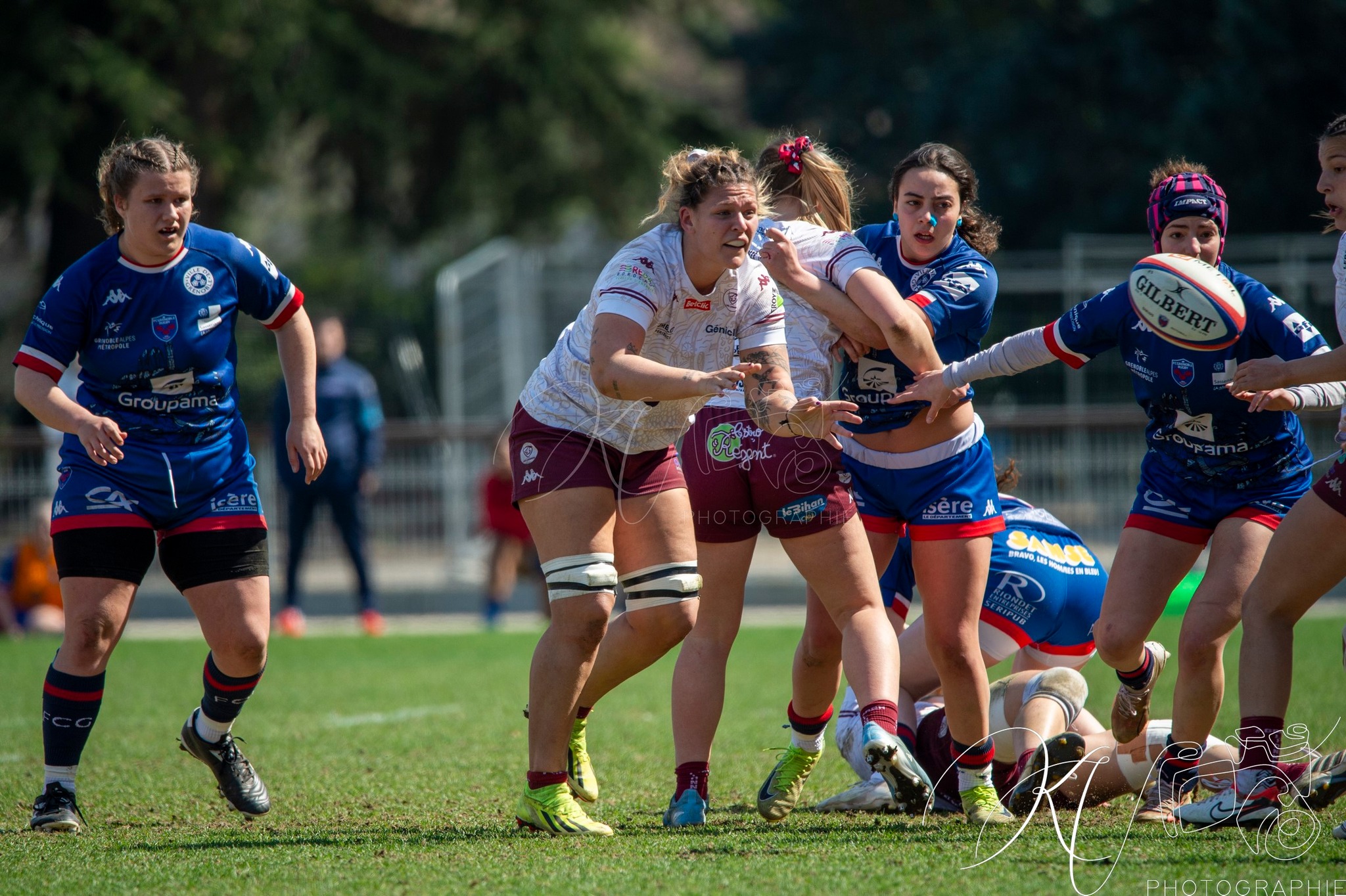  FC Grenoble Rugby - Stade Bordelais - Rugby - FFR 2025 - Élite 1 - FC Grenoble vs Stade Bordelais (#FFR25E1FCGSB03) Photo by: Karine Valentin | Siuxy Sports 2025-03-29