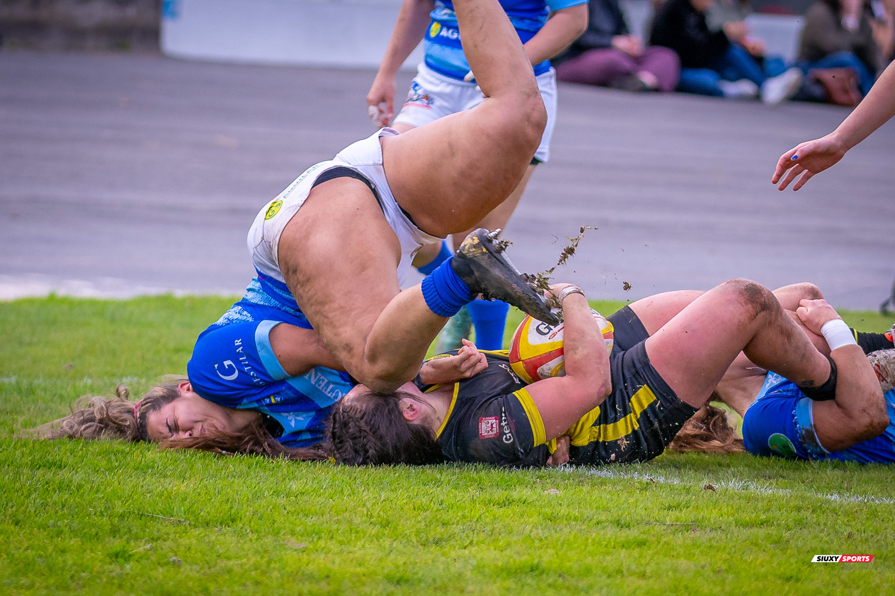  Getxo Artea Rugby Taldea - Club de Rugby Cisneros - Rugby - FER 2025 - LIGA IBERDROLA - GETXO NESKAK (39) vs (10) Cisneros (#FER25LIGNCI02) Photo by: Fredy Monfoto | Siuxy Sports 2025-02-15