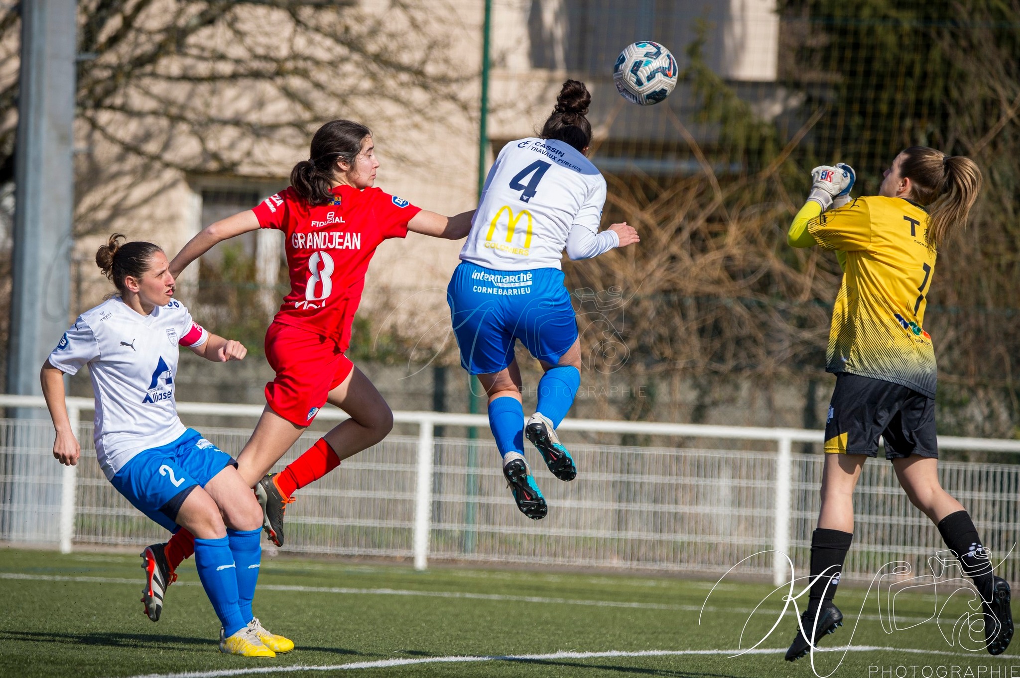  Grenoble Foot 38 - US Colomiers - Soccer - FFF 2025 - D3 FÉMININE - Grenoble Foot 38 (1) vs (1) US Colomiers (#FFF25D3FG38USC02) Photo by: Karine Valentin | Siuxy Sports 2025-02-16