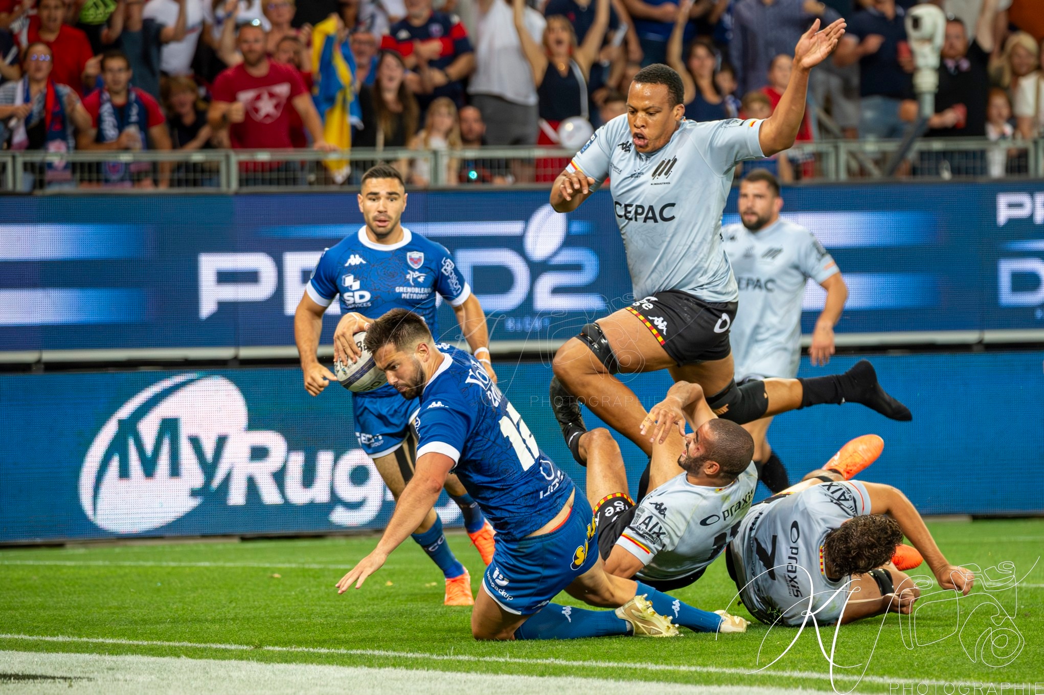  FC Grenoble Rugby - Provence - Rugby - FFR 2025 - PRO D2 -  1/2 Finale - Grenoble (38) vs (17) Provence (#PD225PD2GRPR5) Photo by: Karine Valentin | Siuxy Sports 2025-05-29
