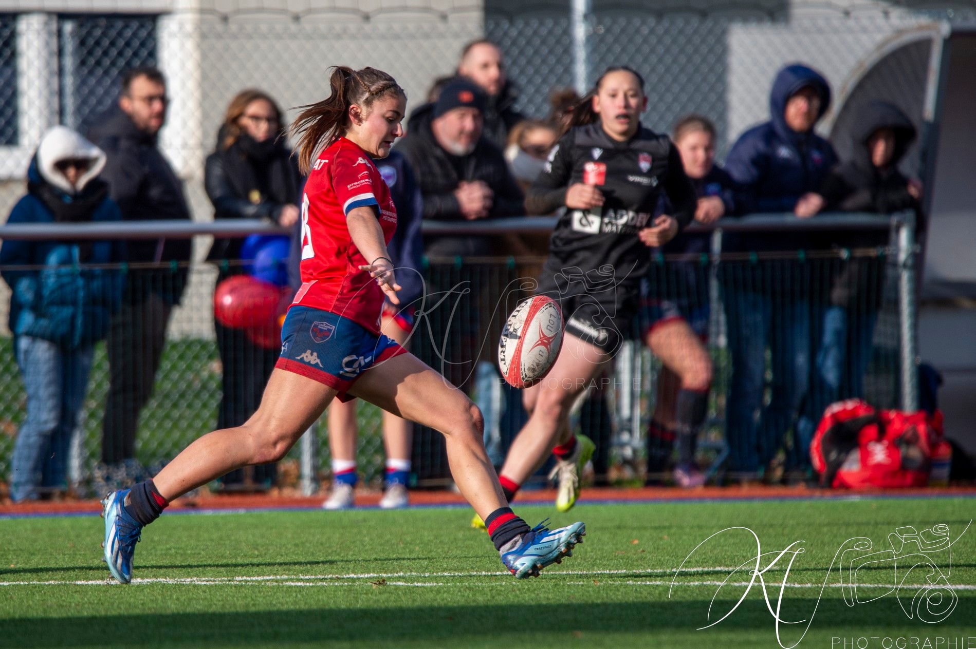  FC Grenoble Rugby - Lyon Olympique Universitaire - Rugby - FFR 2024 - U18 FEM - FC Grenoble Amazones vs LOU (#FFR24U18FFCGLOU01) Photo by: Karine Valentin | Siuxy Sports 2024-12-14