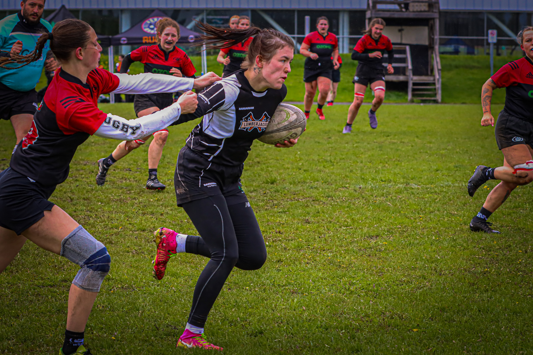  Club de Rugby de Québec - Saint-Georges Lumberjacks - Rugby - RQ 2025 - LPR2 F - Club de Rugby de Québec (0) vs (39) Saint-Georges Lumberjacks (#RQ25LP2FRQL5) Photo by: Photo Mayarts | Siuxy Sports 2025-05-24