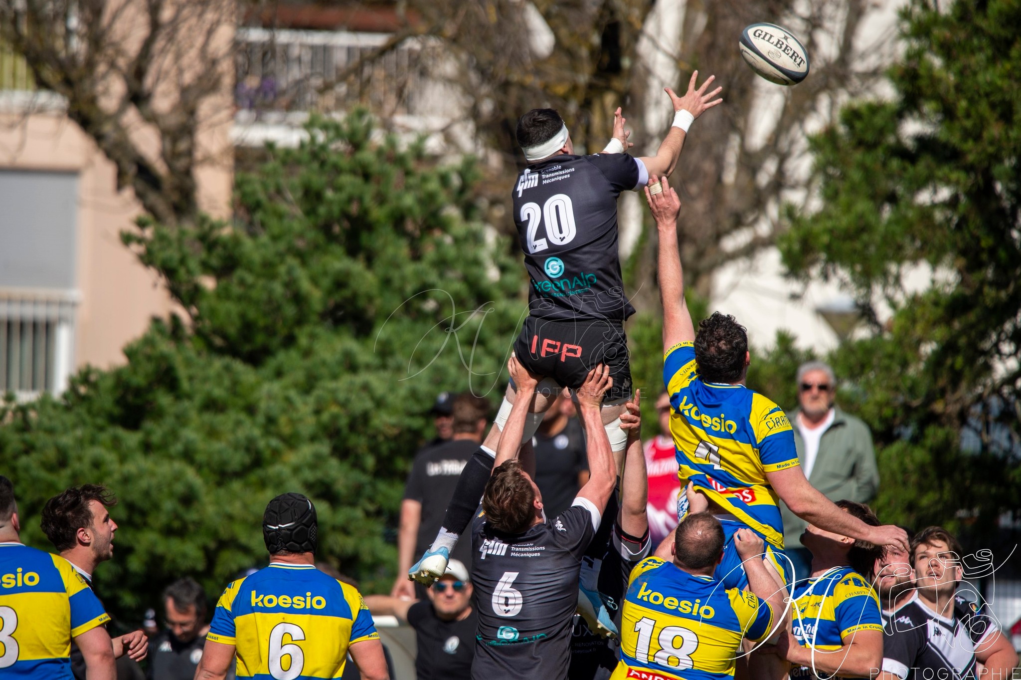  Rugby Club de Seyssins - Bassin de Crussol Rugby - Rugby - FFR 2025 - Féd 3 - RC de Seyssins (33) vs (31) Bassin de Crussol (#FFR25F3RCSBC04) Photo by: Karine Valentin | Siuxy Sports 2025-04-06