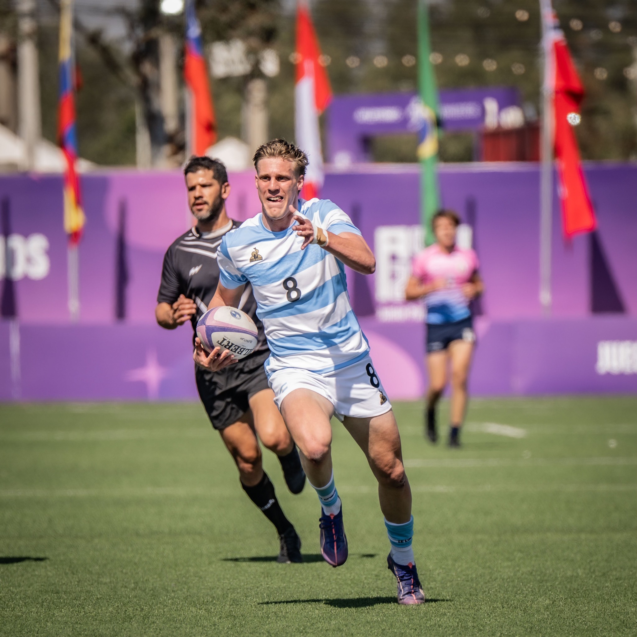  Selección Argentina de Rugby 7 Junior -  - Rugby - Los Pumas 7's - Oro en los Juegos Panamericanos Junior de Asunción (#JP2025PUMI7) Photo by: Christian Mas | Siuxy Sports 2025-08-17